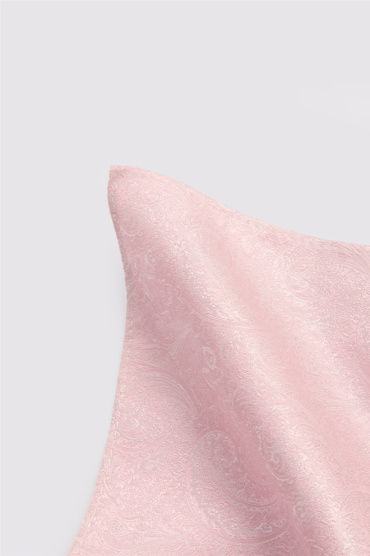 Antique Rogue Pink Paisley Pocket Square
