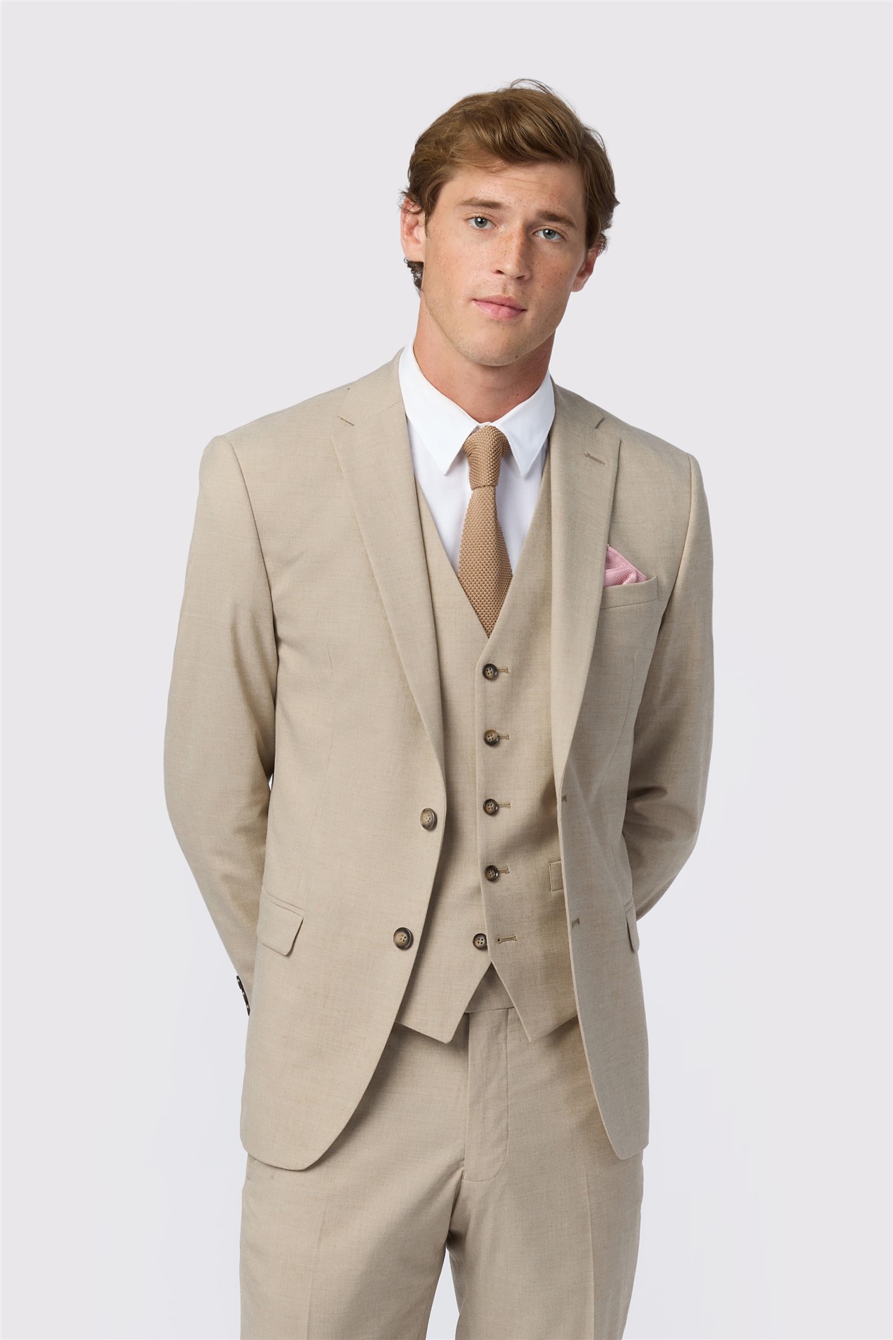 Antique Rogue Slim Fit Sand Jacket