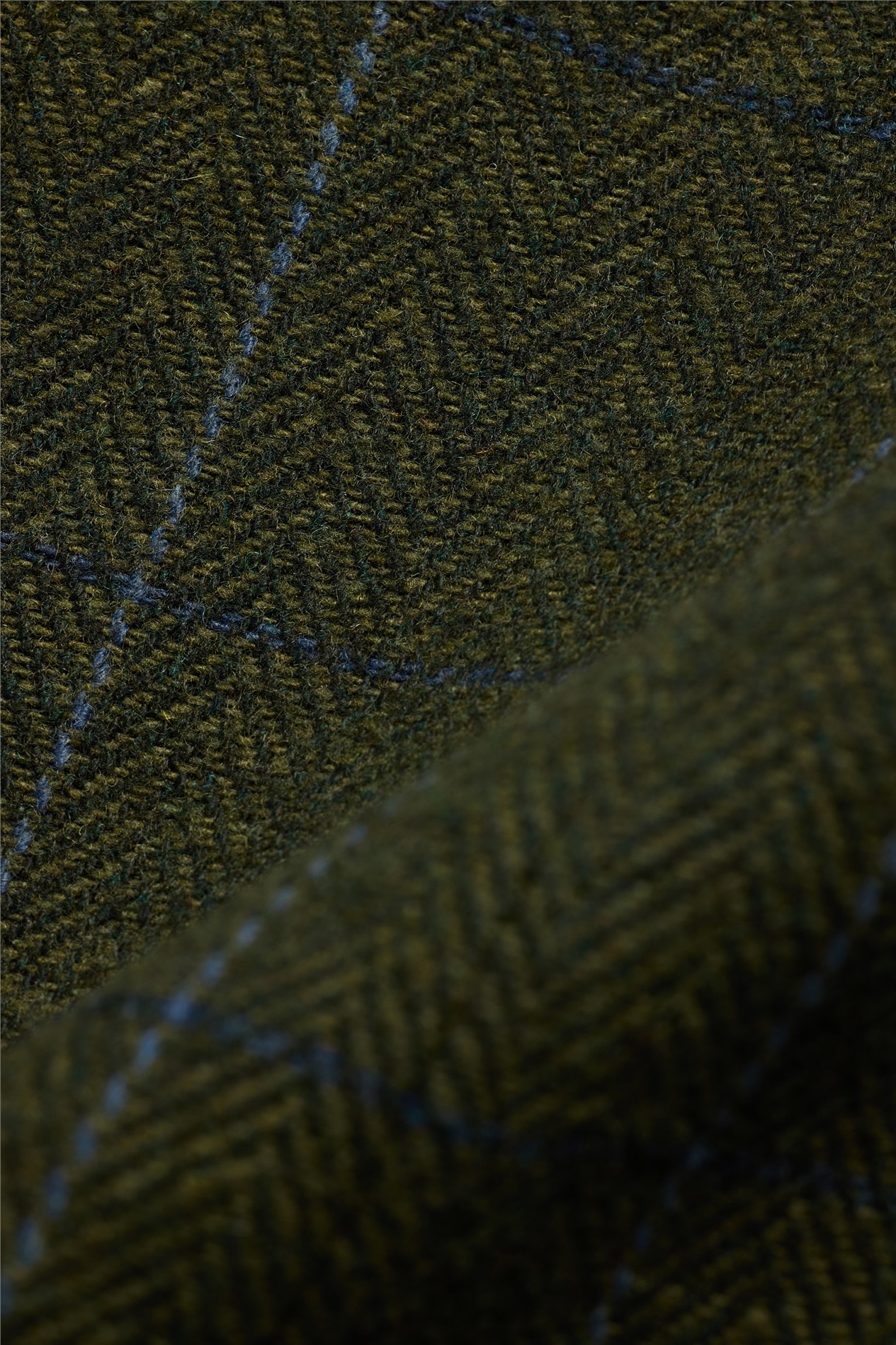 Antique Rogue Tailored Fit Hooper Green and Blue Check Jacket