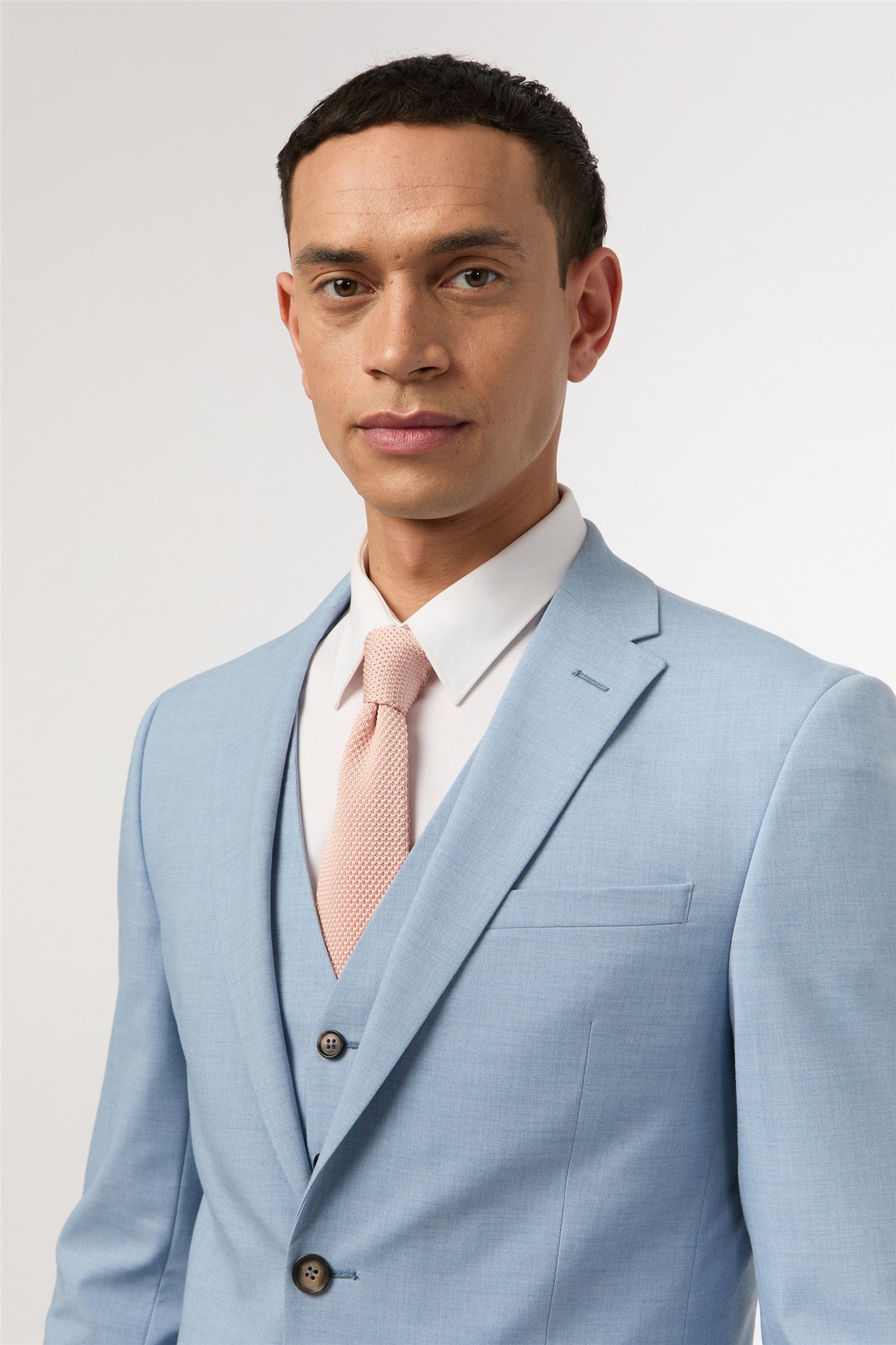 Antique Rogue Slim Fit Montrose Cloud Blue Jacket