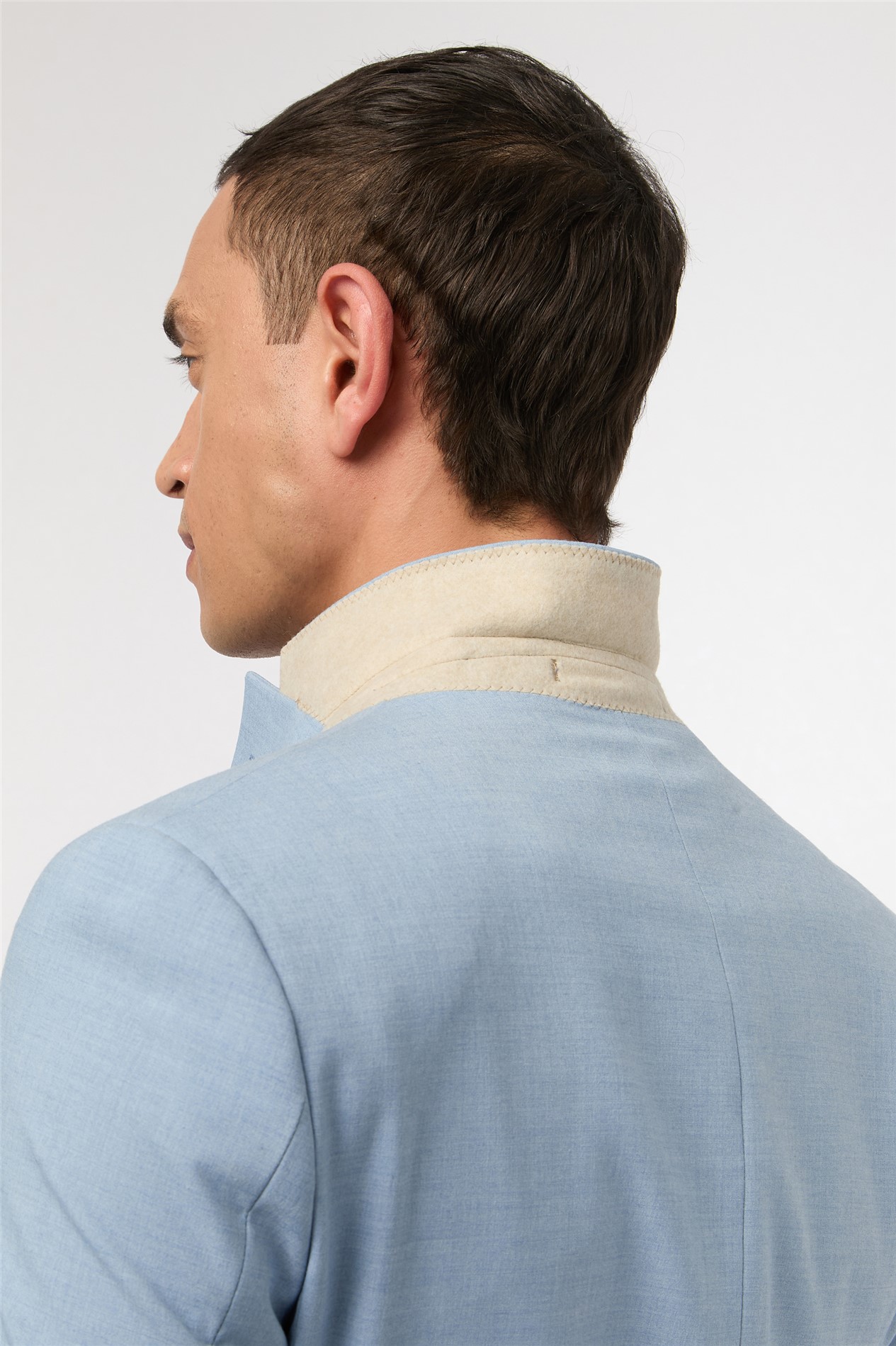 Antique Rogue Slim Fit Montrose Cloud Blue Jacket