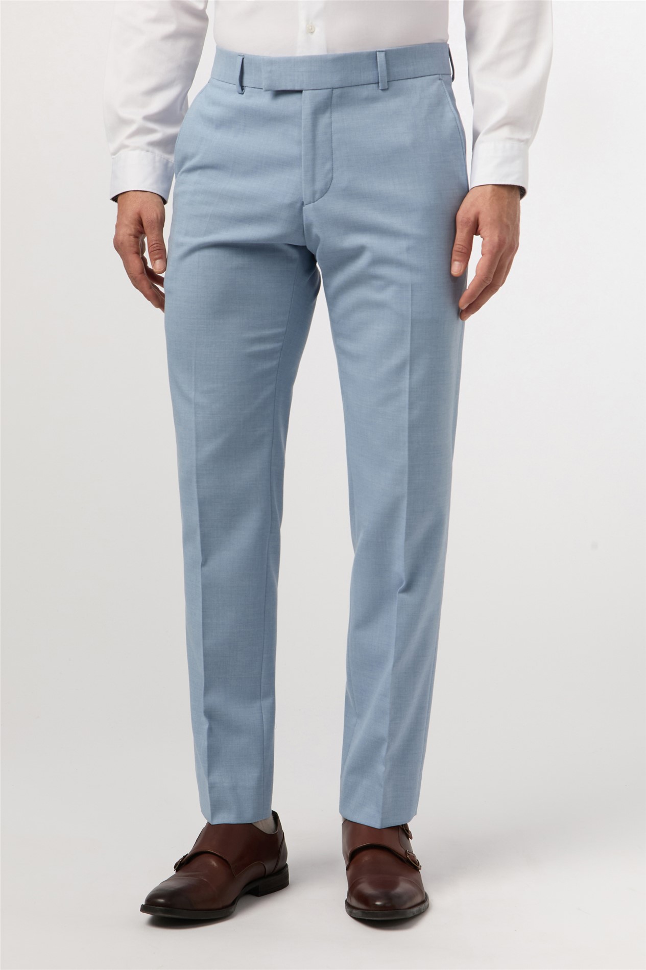 Antique Rogue Slim Fit Montrose Cloud Blue Trouser