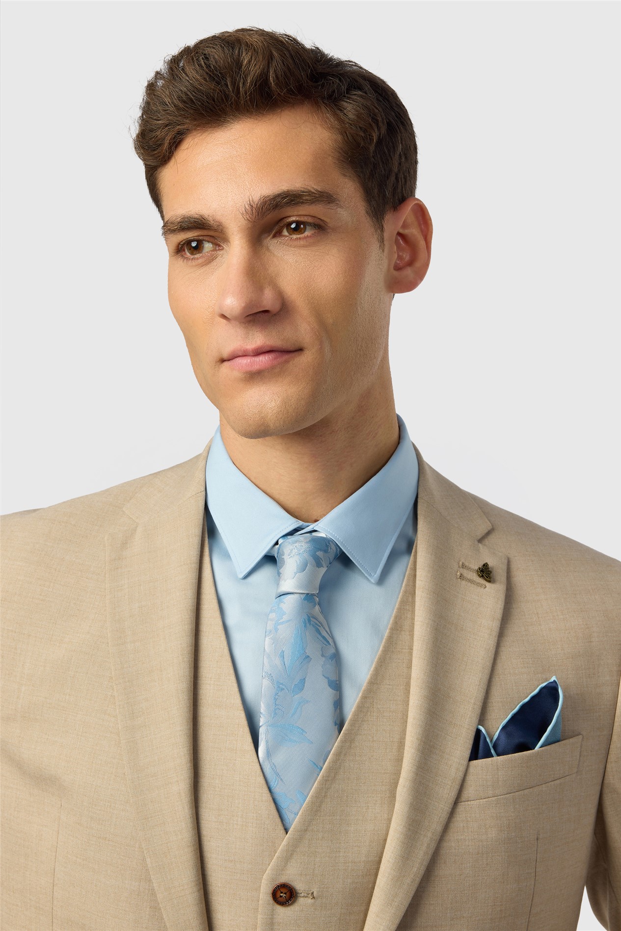Antique Rogue Slim Fit Blake Sand Texture Jacket