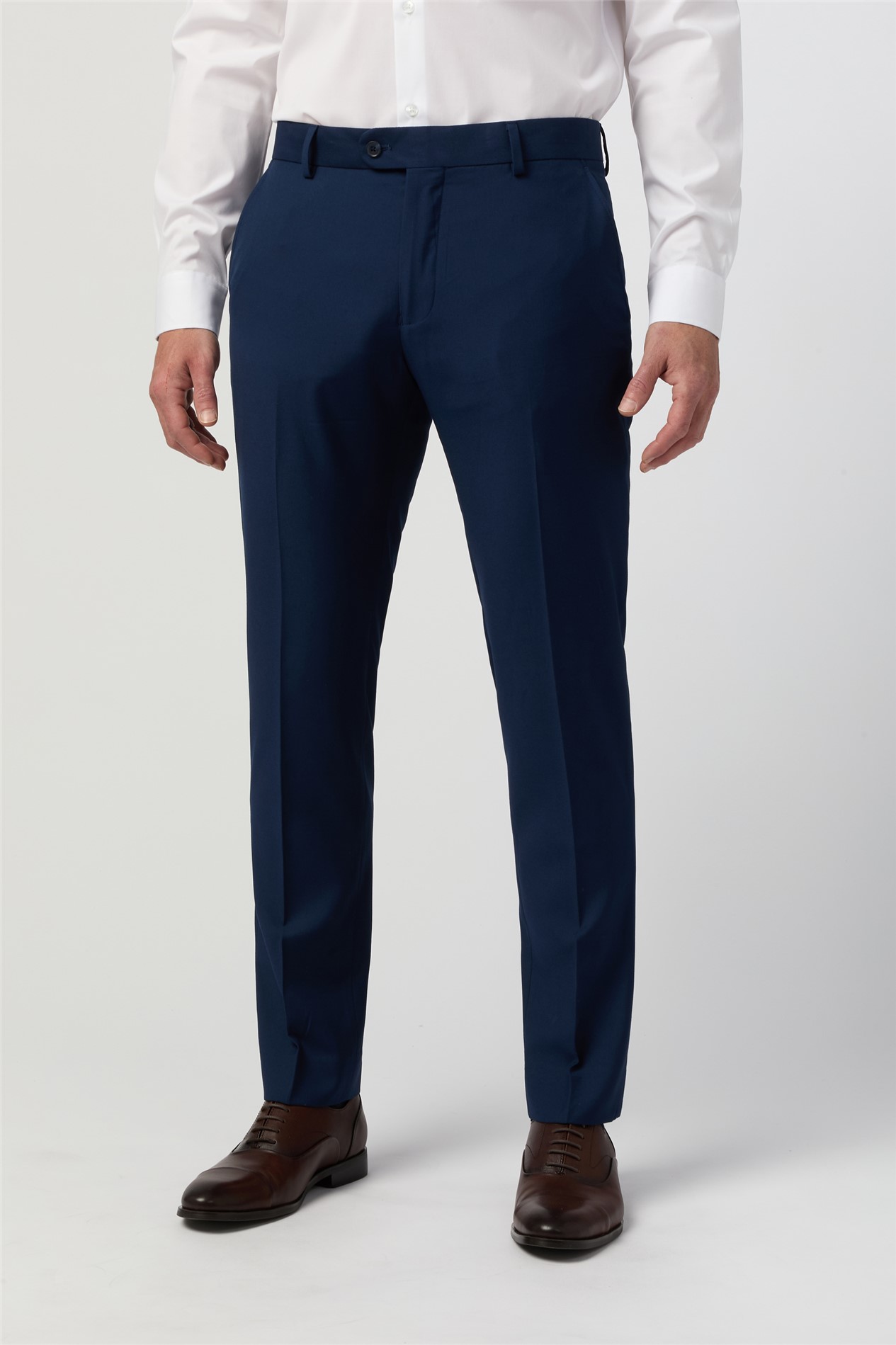 Antique Rogue Slim Fit Curtis Sapphire Trousers