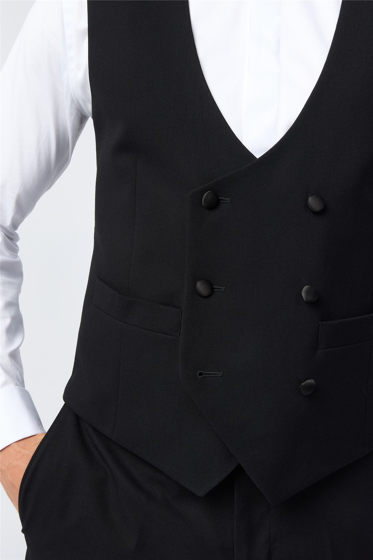 Antique Rogue Slim Fit Huxley Dinner Waistcoat