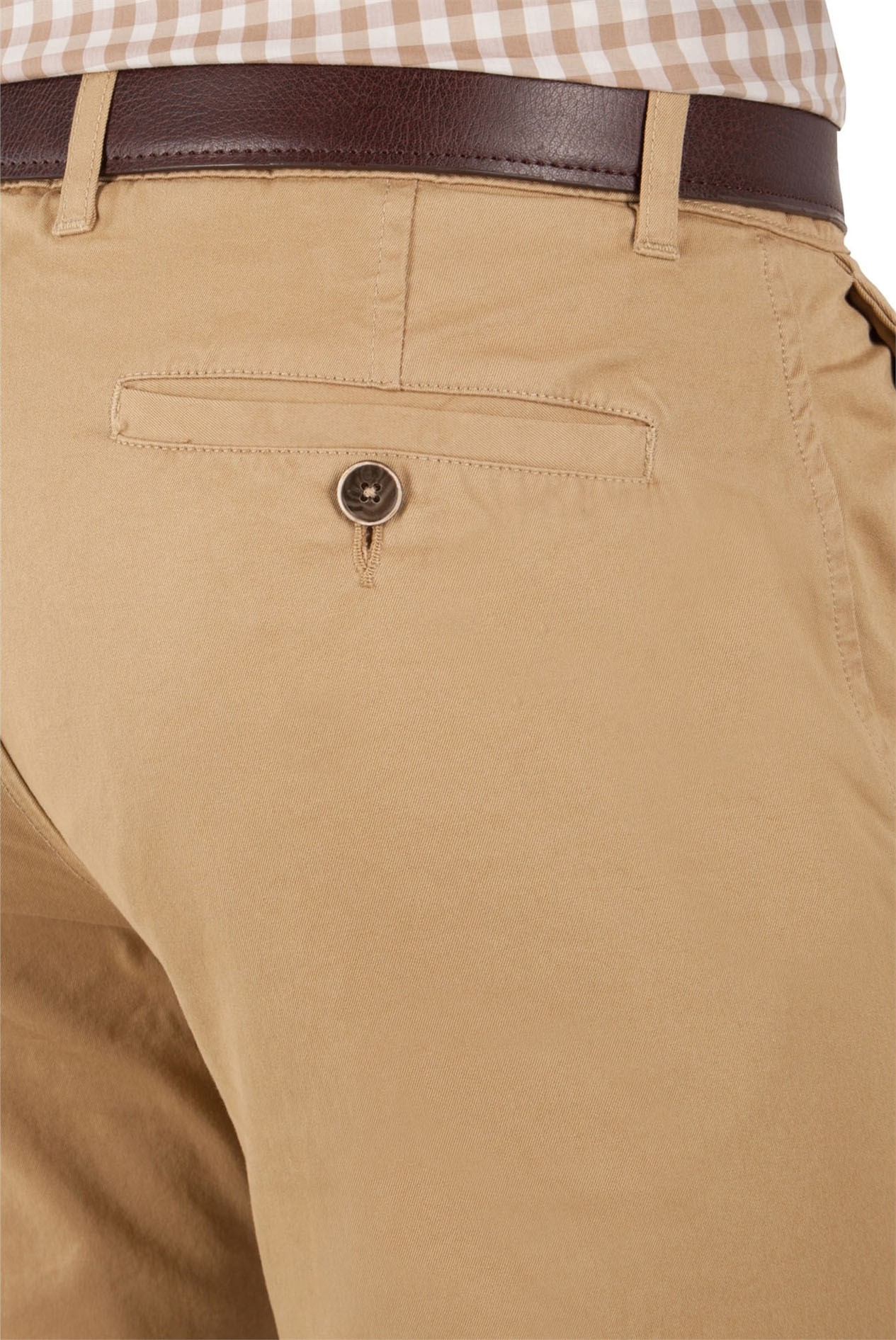 Gibson London | Stone Beige Cotton Chinos | Suit Direct