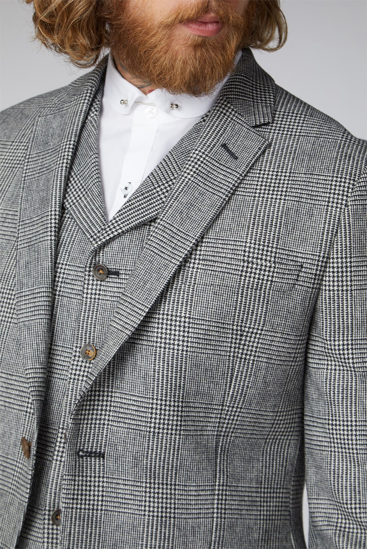 Mens Black And White Checkered Suit at Cyril Sandy blog — free download