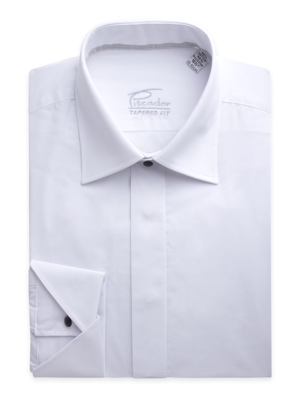 Plain white dress shirt mens online