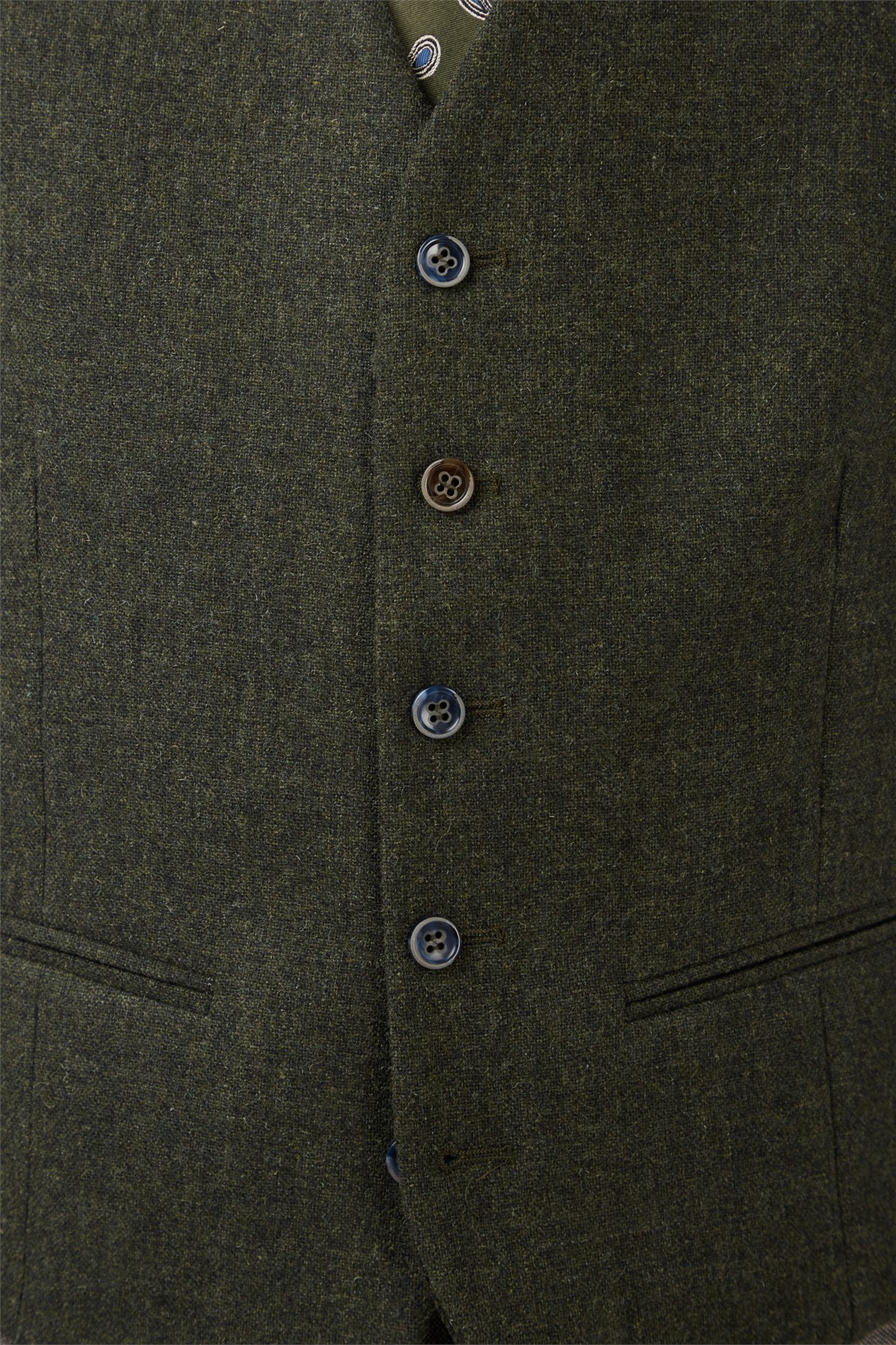  GREEN PLAIN WAISTCOAT