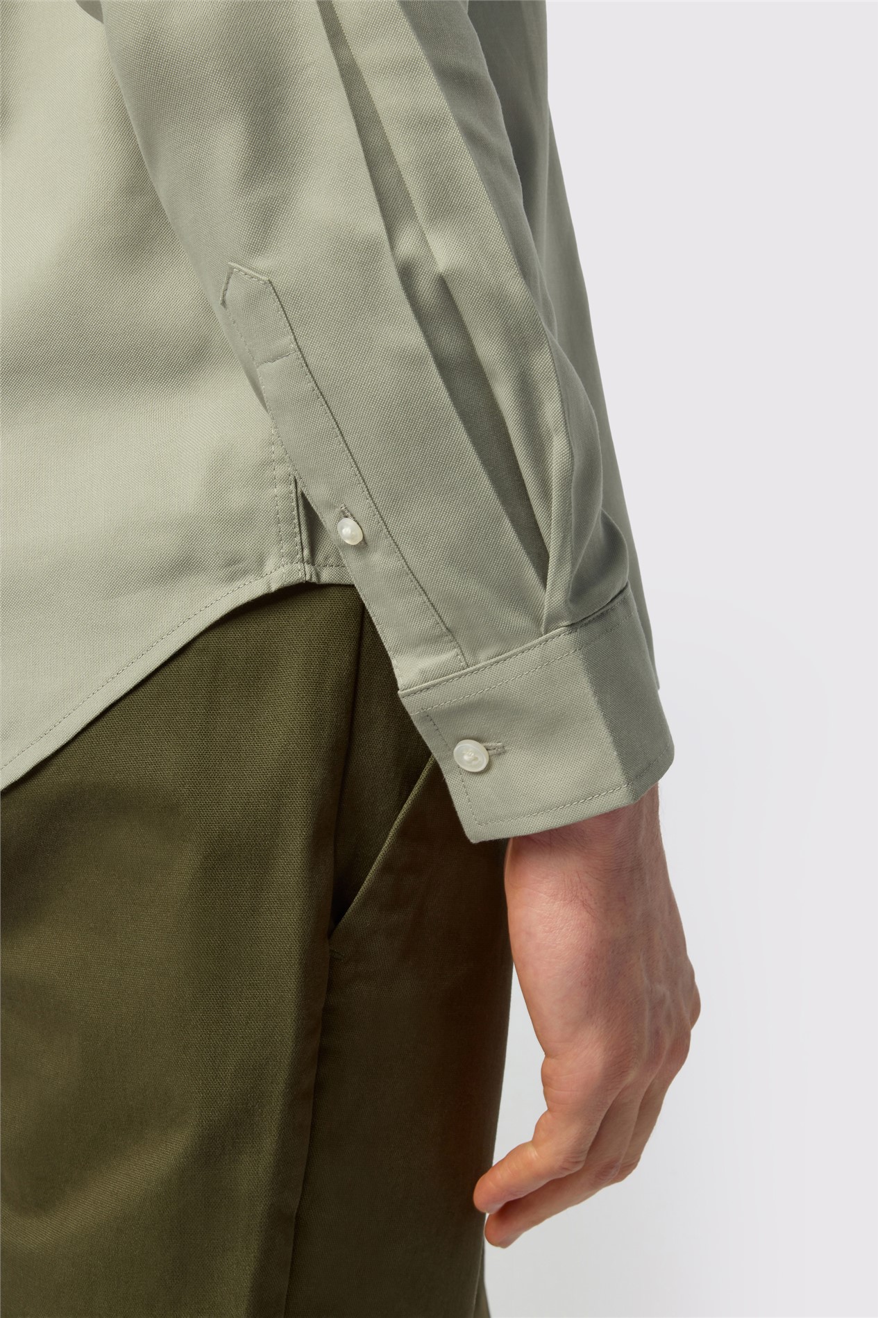 Ted Baker Light Green Oxford Shirt