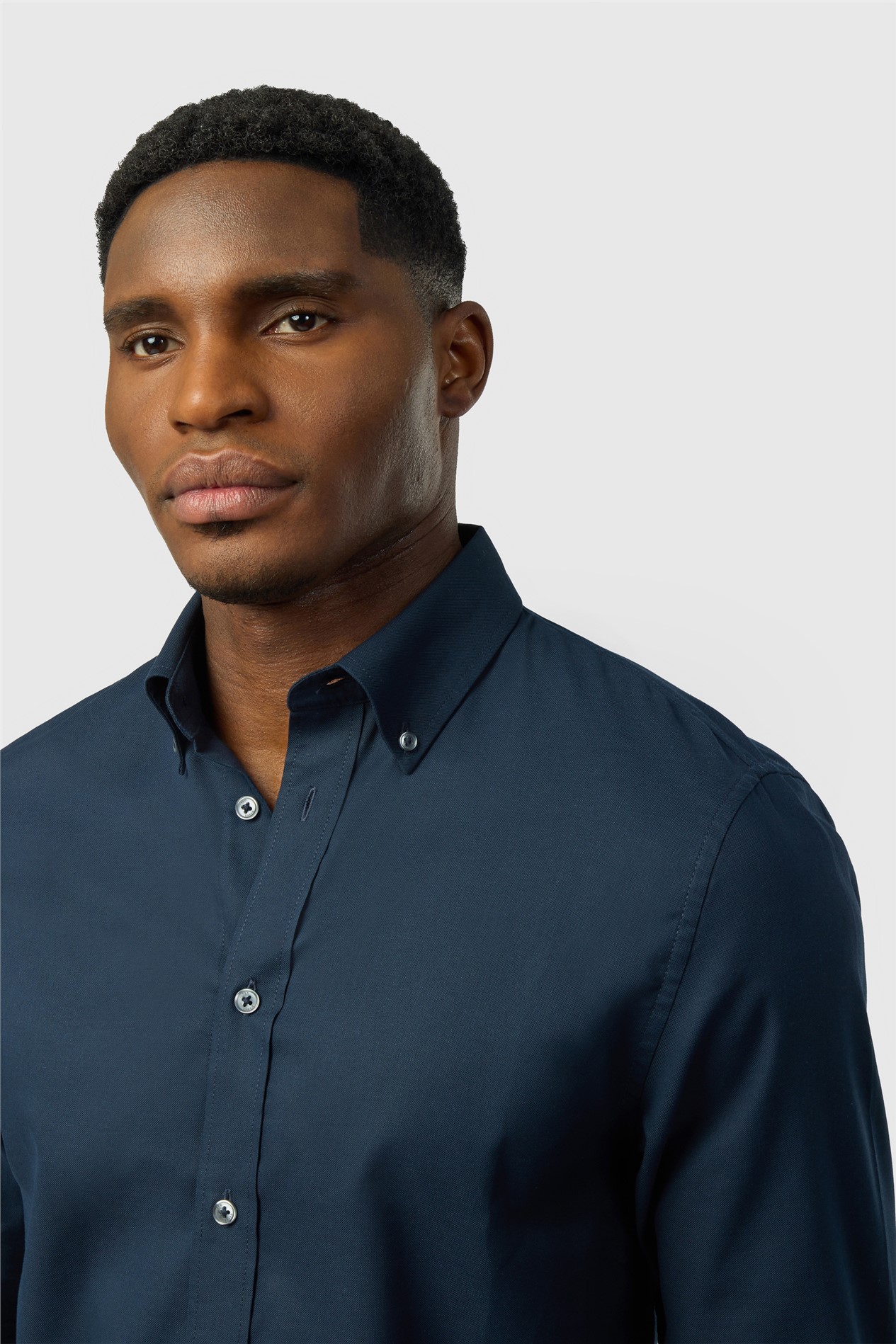 Ted Baker Navy Oxford Shirt