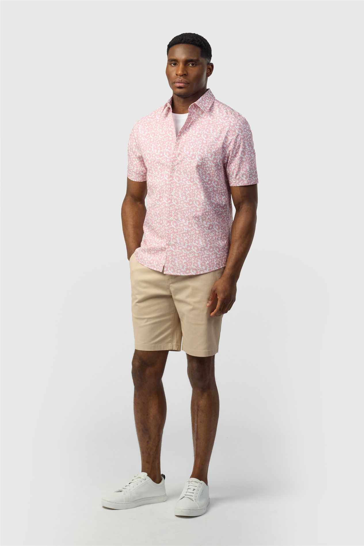 Ted Baker Rose Floral Outline Shirt