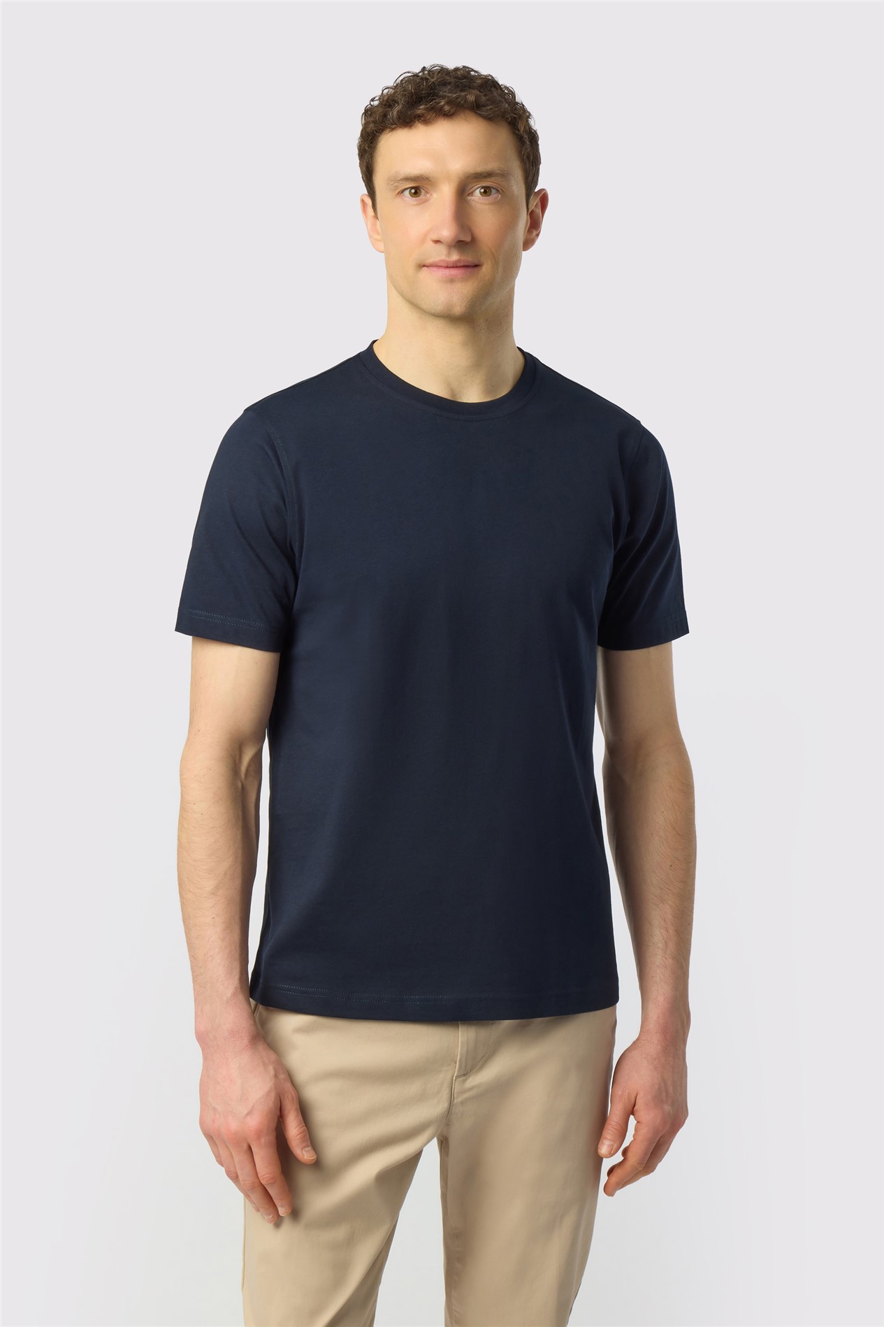 Ted Baker Navy Cotton T-Shirt