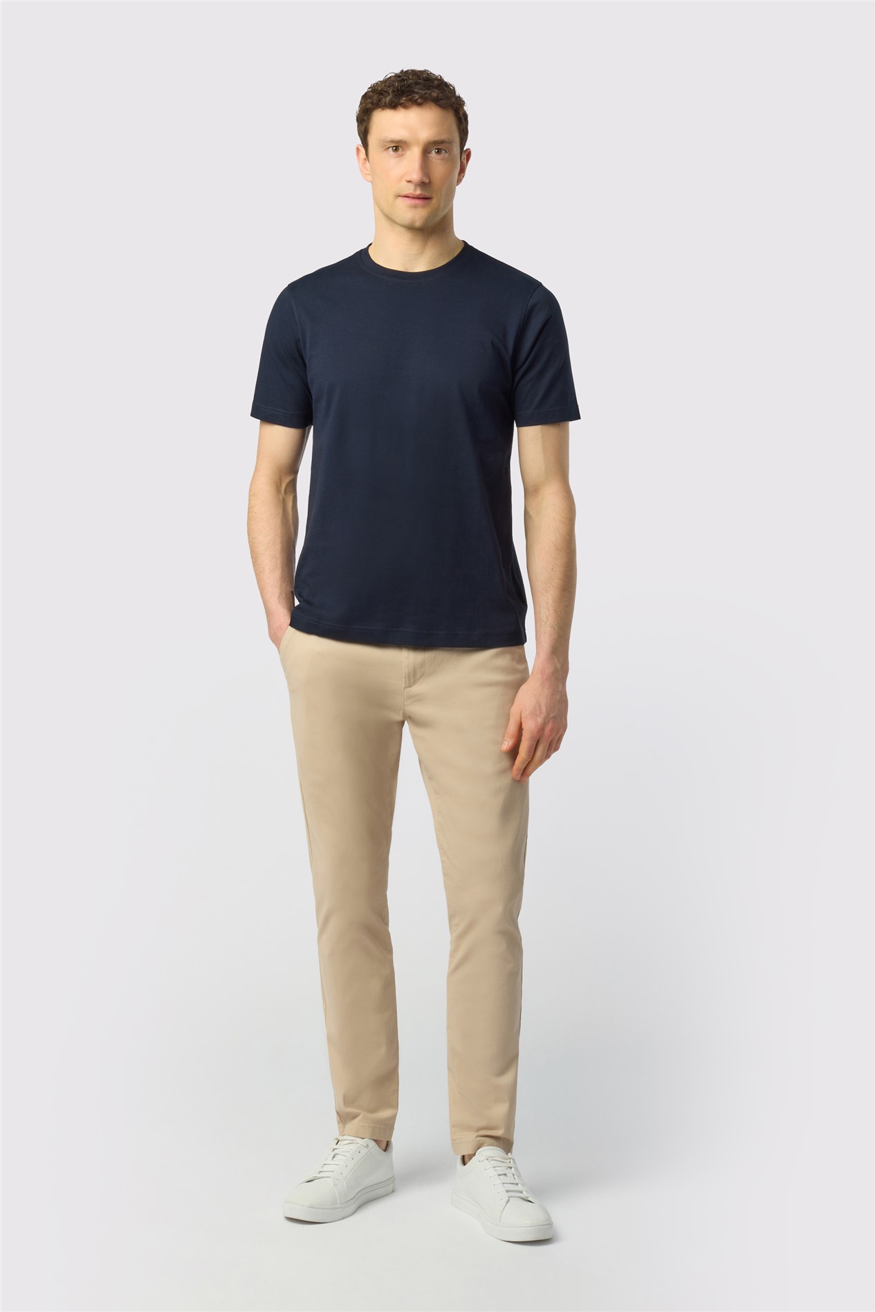 Ted Baker Navy Cotton T-Shirt