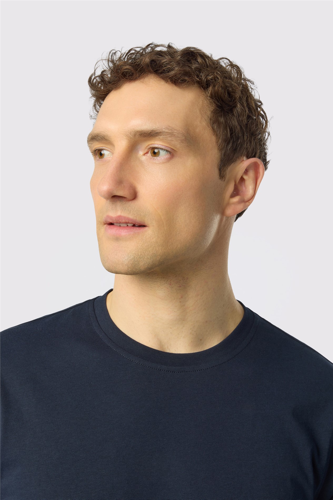 Ted Baker Navy Cotton T-Shirt