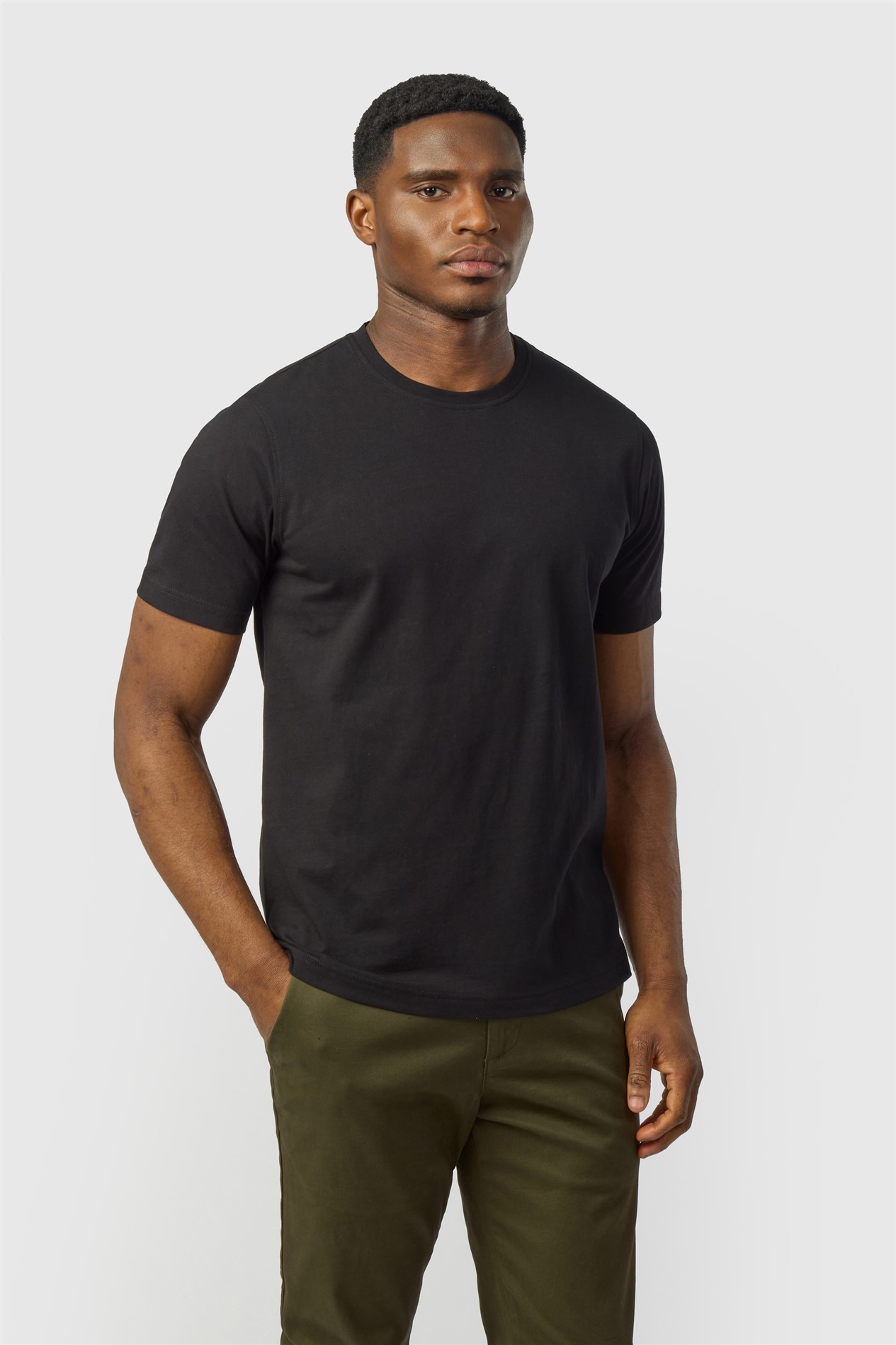 Ted Baker Black Cotton T-Shirt