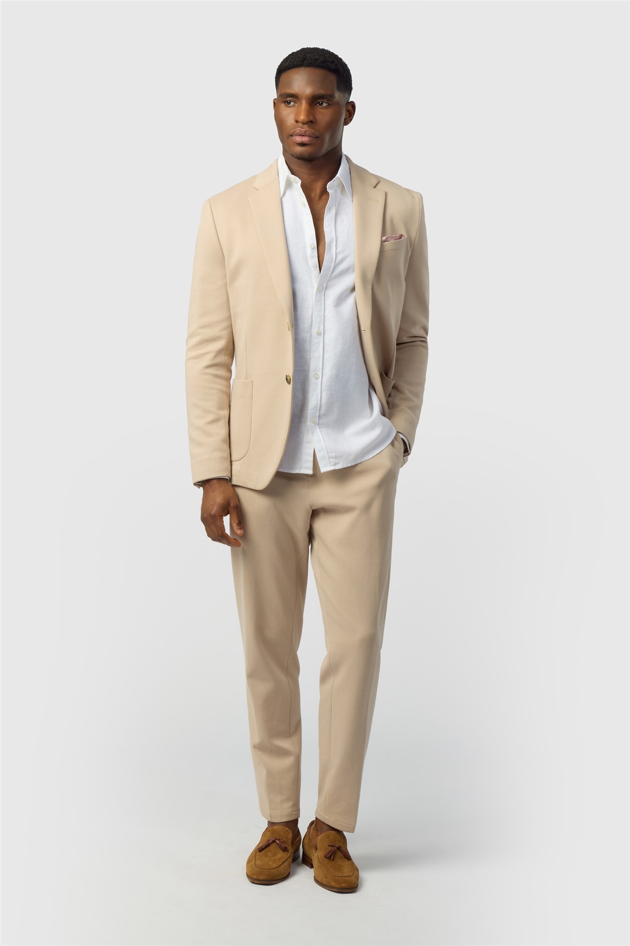 Ted Baker Stone Smart Jersey Blazer
