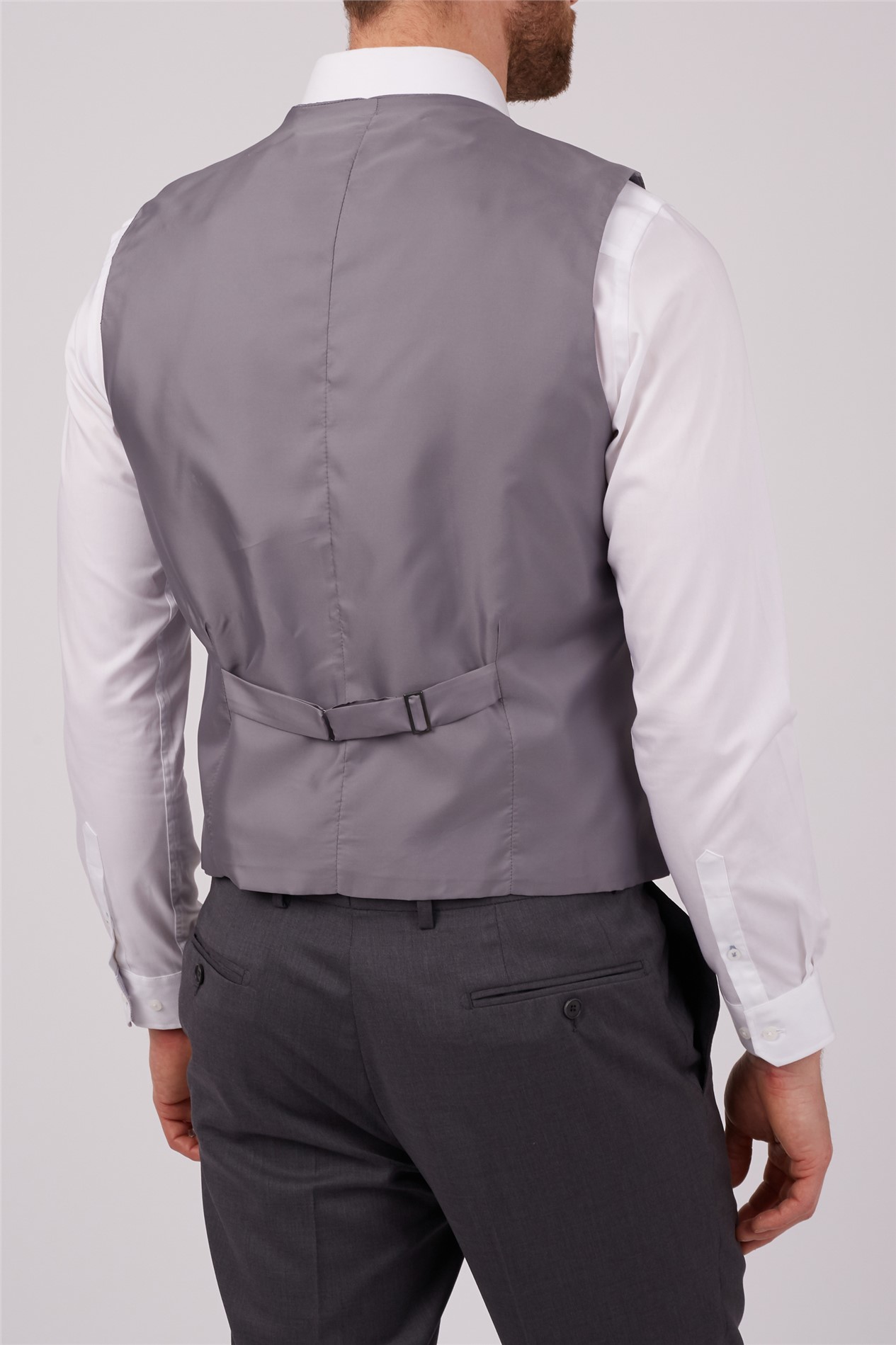 Scott by The Label Regular Fit Grey Pick And Pick Vest