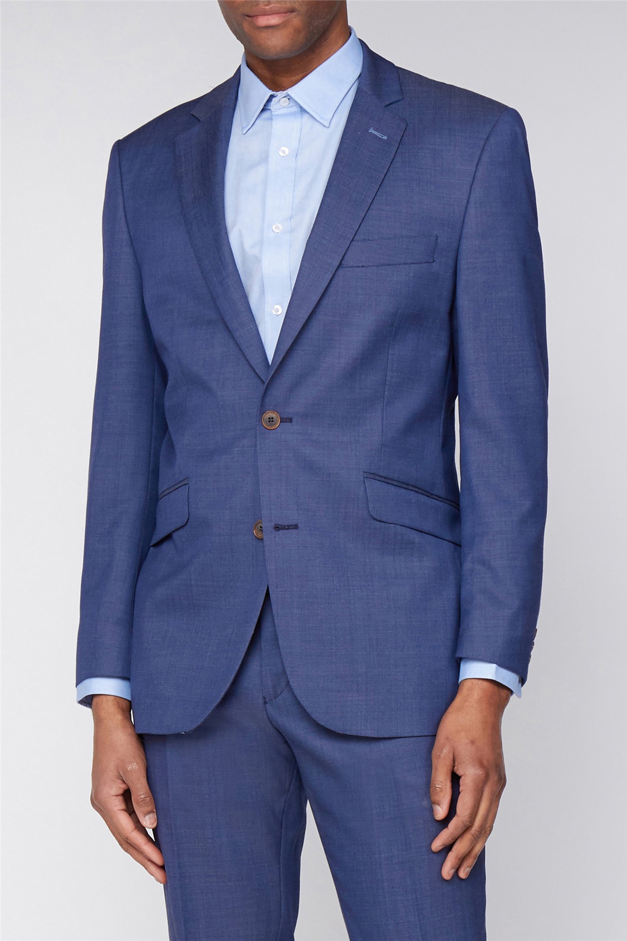 Scott by The Label Navy Pindot Jacket