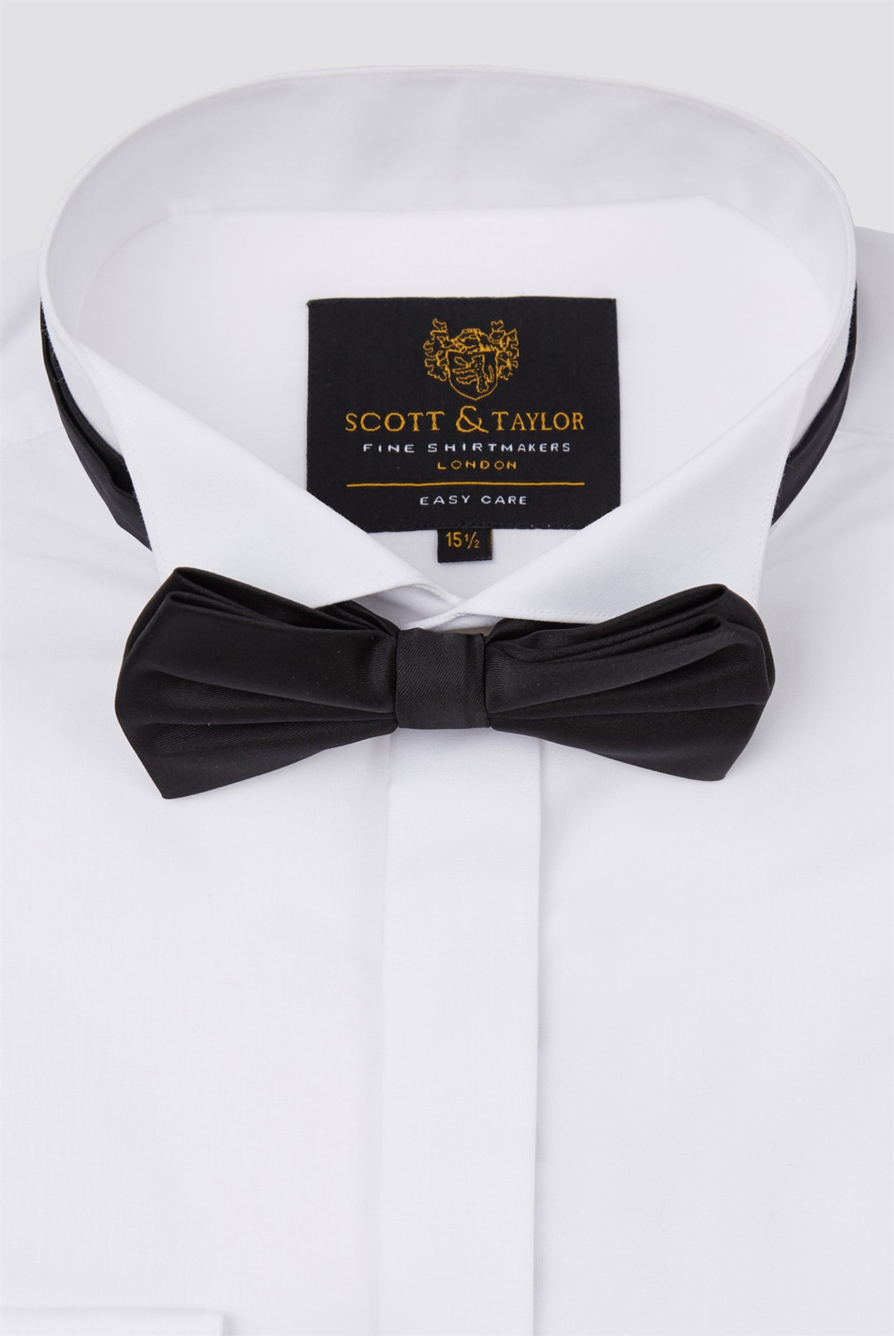 White Wing Collar Tuxedo Shirt Bow Tie Suit Direct