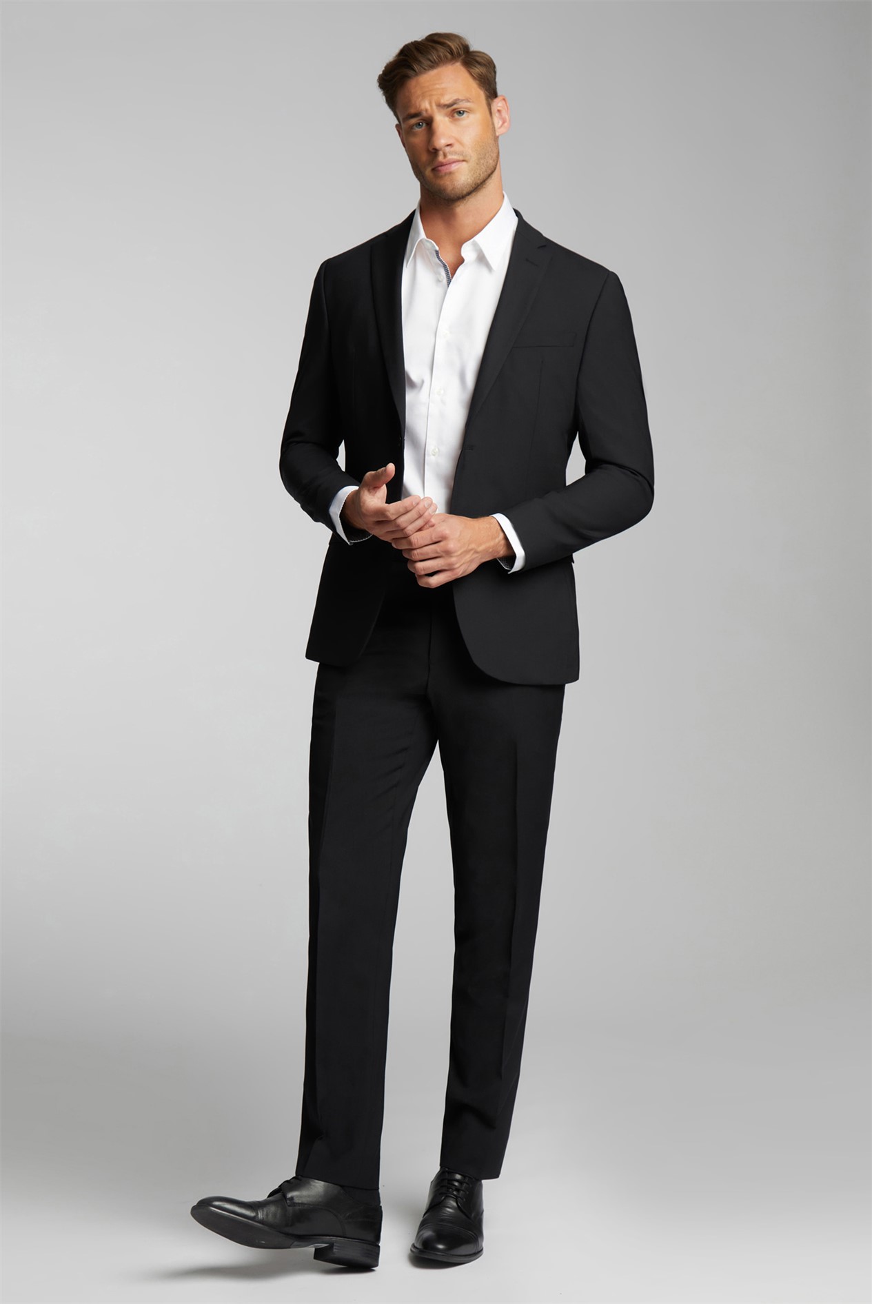 Ted Baker Slim Fit Black Panama Jacket