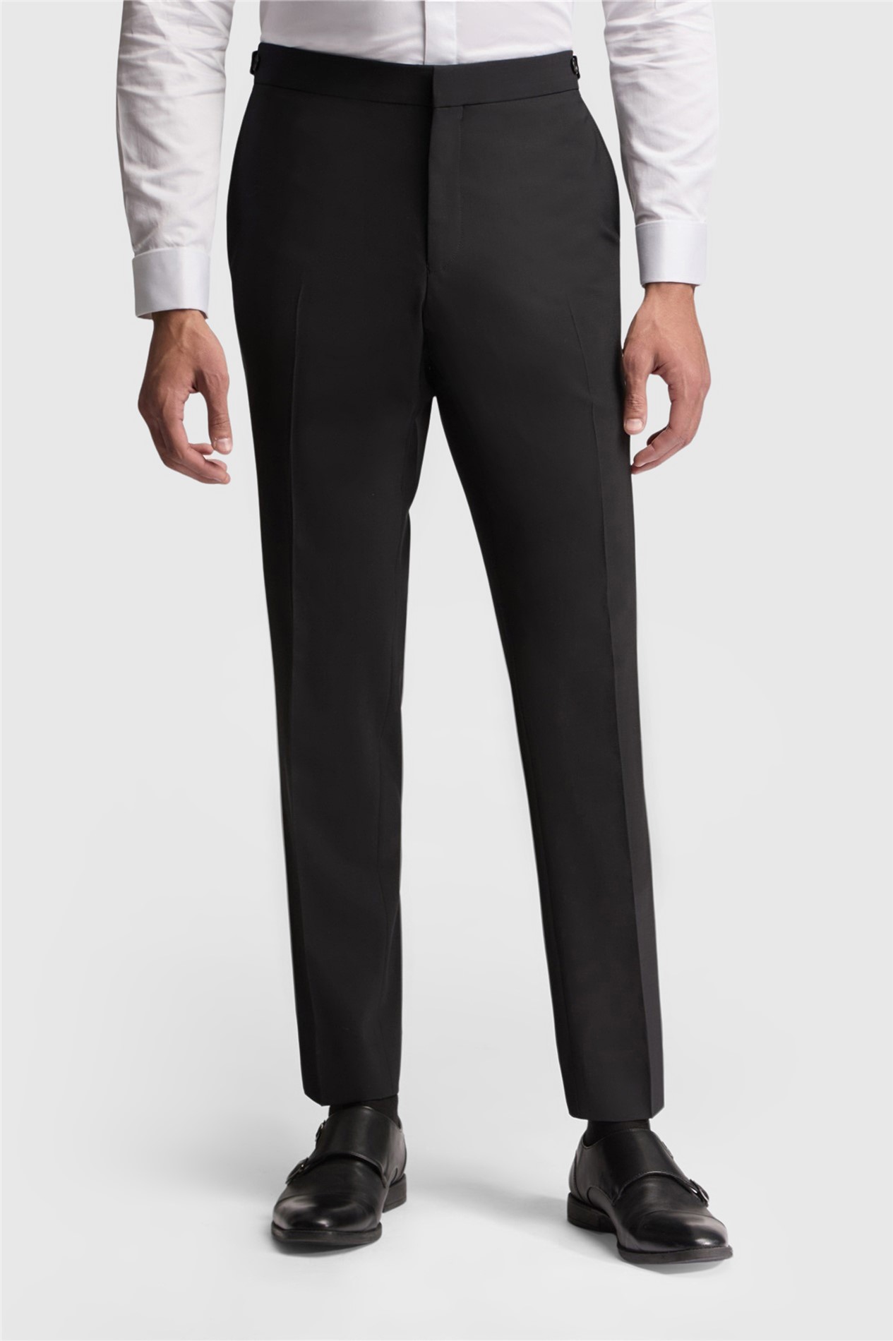 Ted Baker Slim Fit Black Tuxedo Suit Trousers