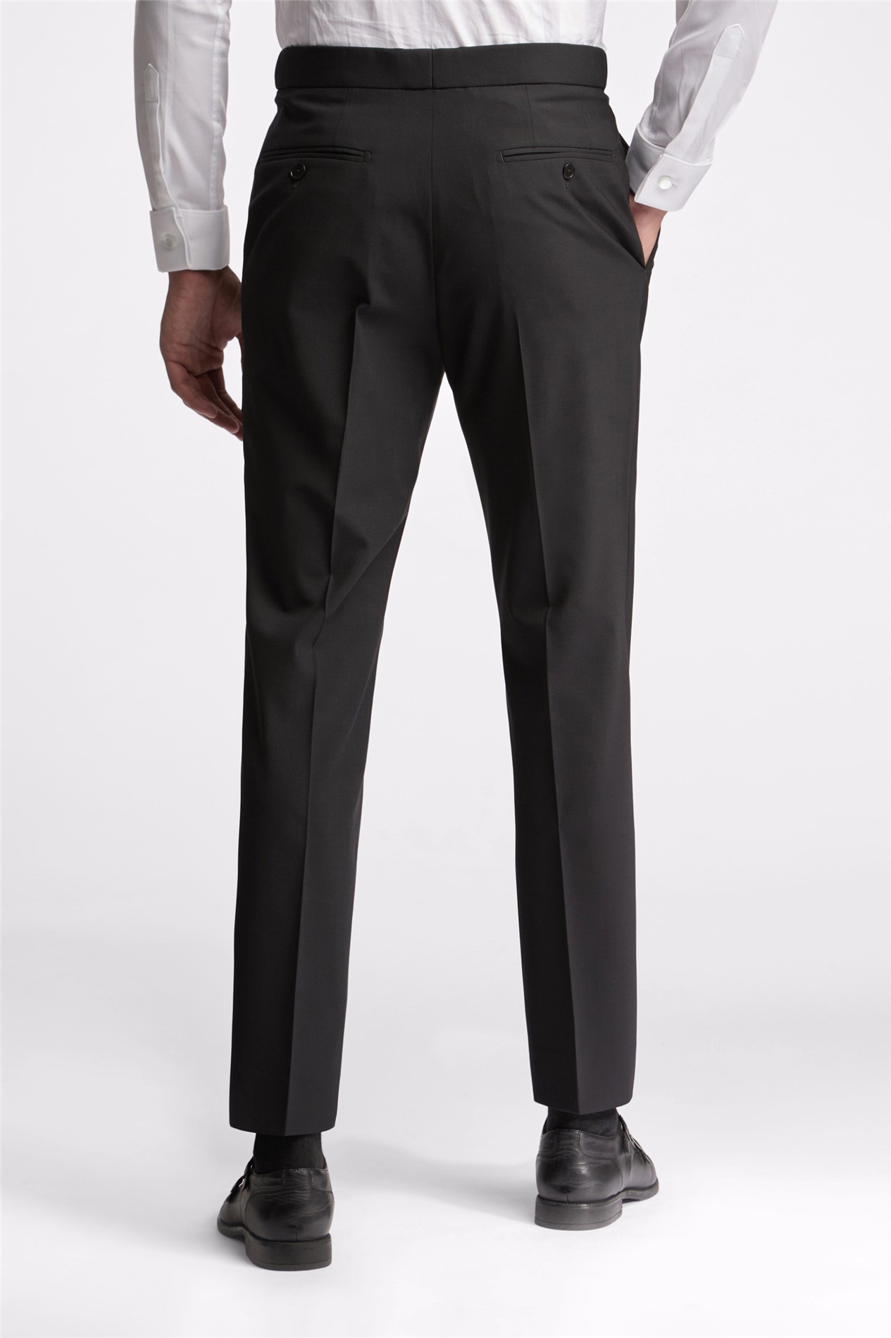 Ted Baker Slim Fit Black Tuxedo Suit Trousers
