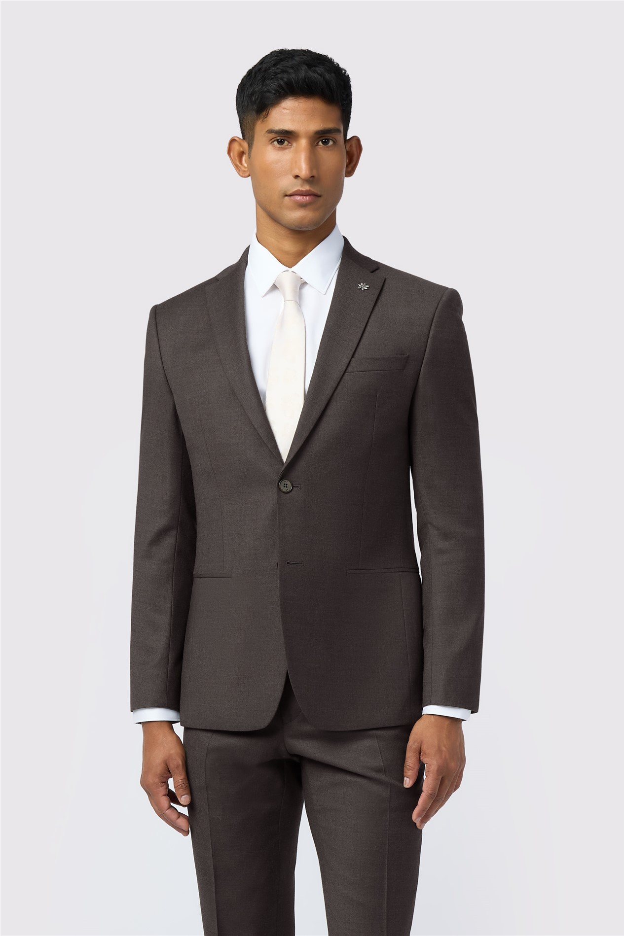 Ted Baker Slim Fit Byron Chocolate Jacket