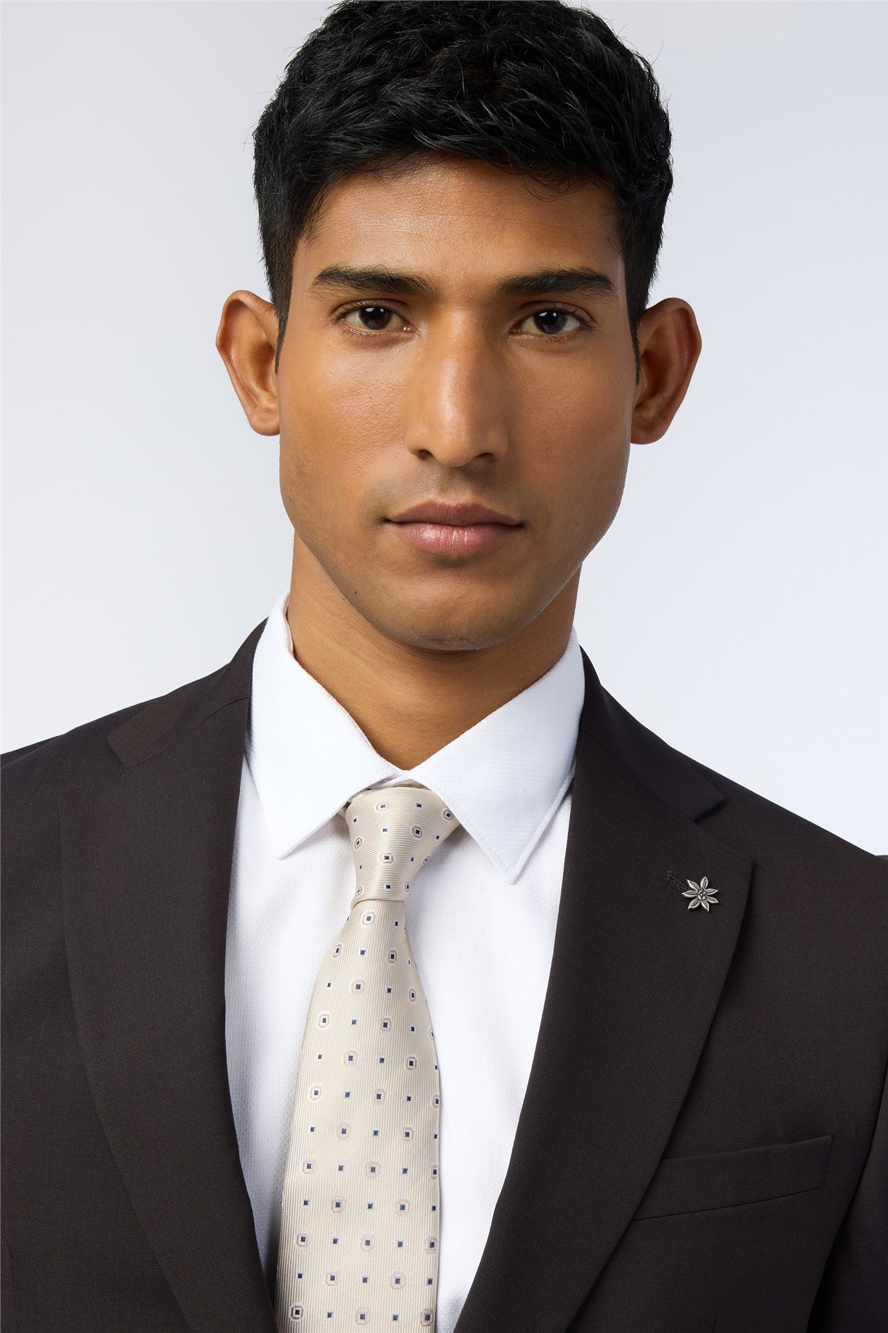 Ted Baker Slim Fit Alben Midnight Plum Tonic Jacket