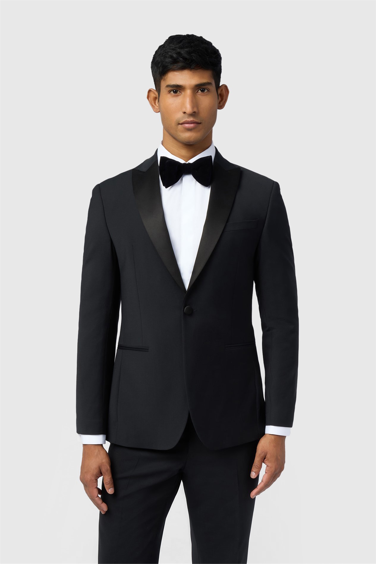 Ted Baker Slim Fit Performance Super Black Tuxedo Jacket 