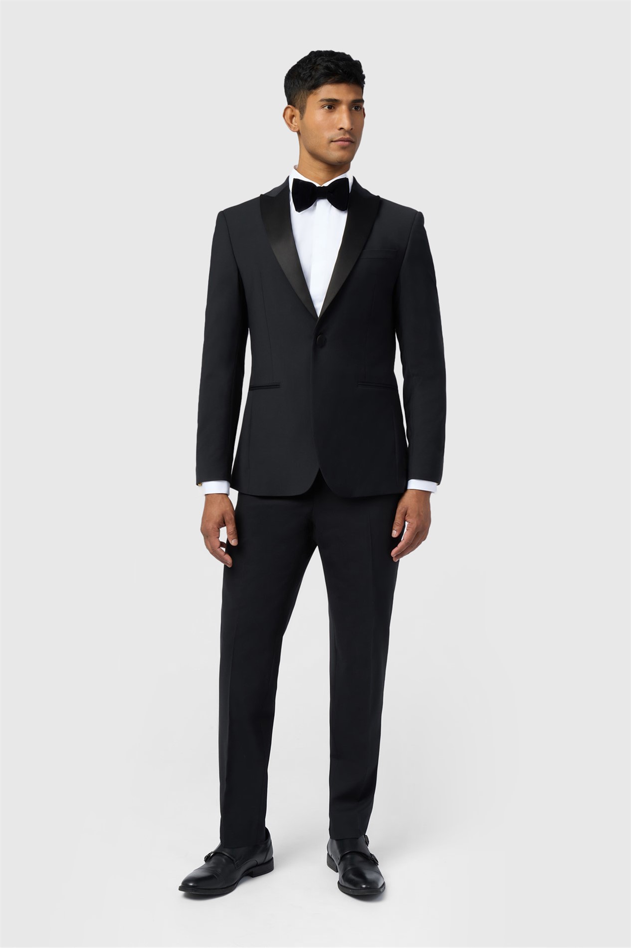 Ted Baker Slim Fit Performance Super Black Tuxedo Jacket 