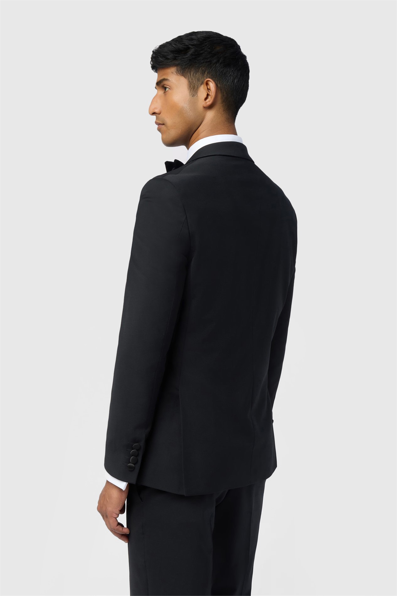 Ted Baker Slim Fit Performance Super Black Tuxedo Jacket 