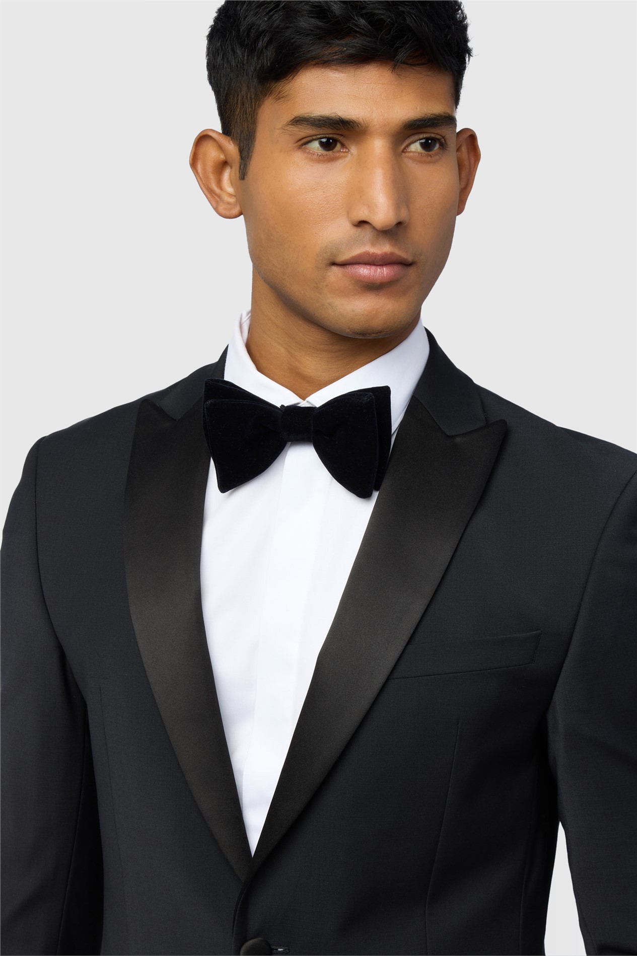 Ted Baker Slim Fit Performance Super Black Tuxedo Jacket 