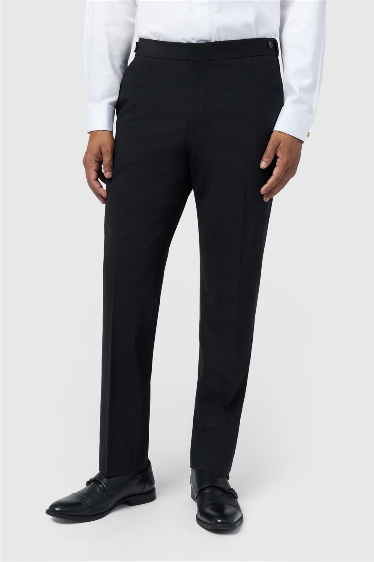 Ted Baker Slim Fit Black Tuxedo Trousers