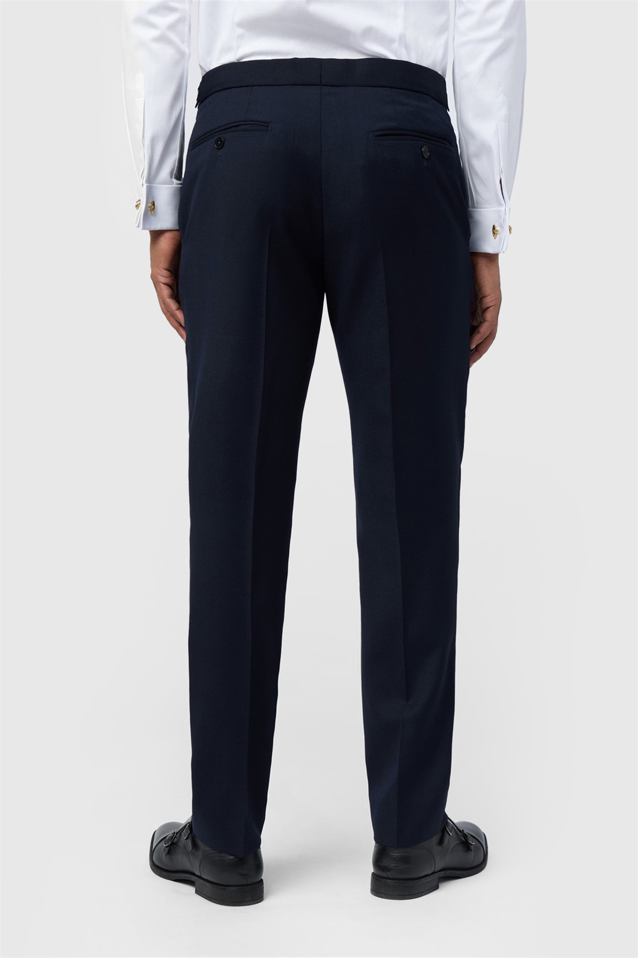 Ted Baker Slim Fit Galen Navy Tuxedo Trouser
