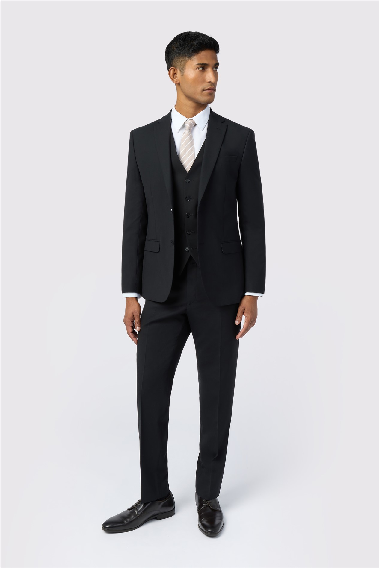 Ted Baker Slim Fit Performance Black Panama Jacket
