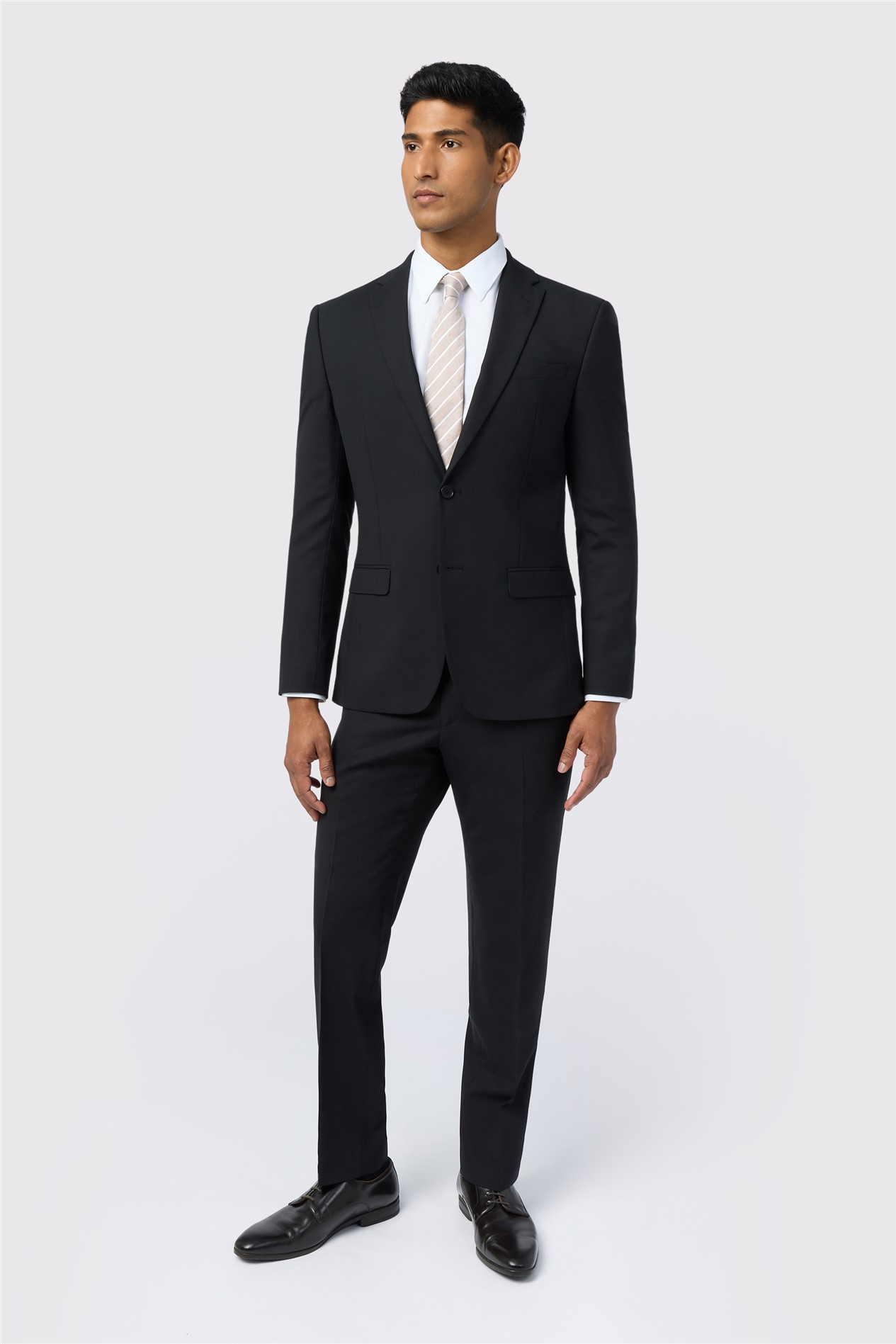 Ted Baker Slim Fit Performance Black Panama Jacket
