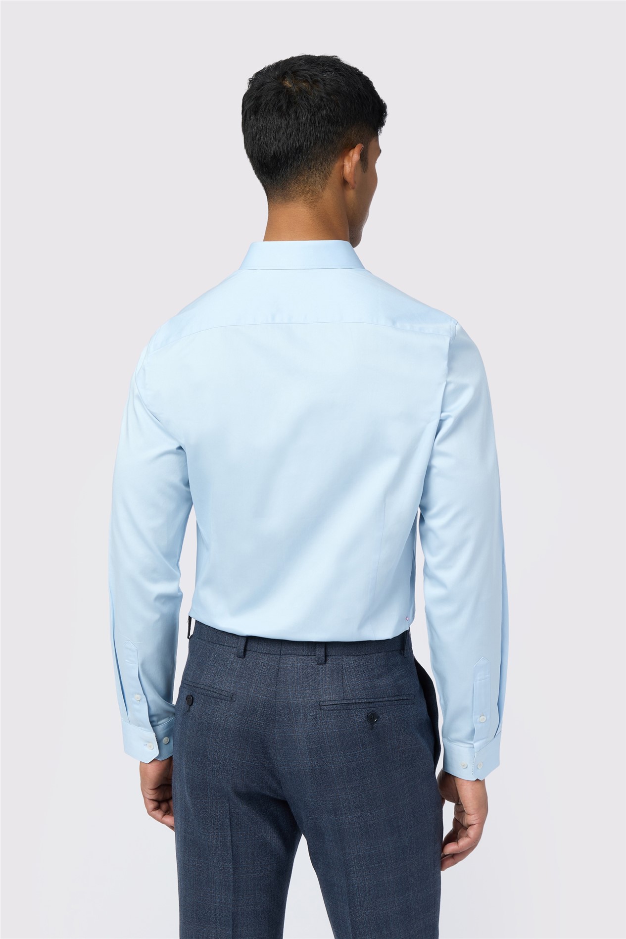 Ted Baker Slim Fit Felix Blue Stretch Shirt
