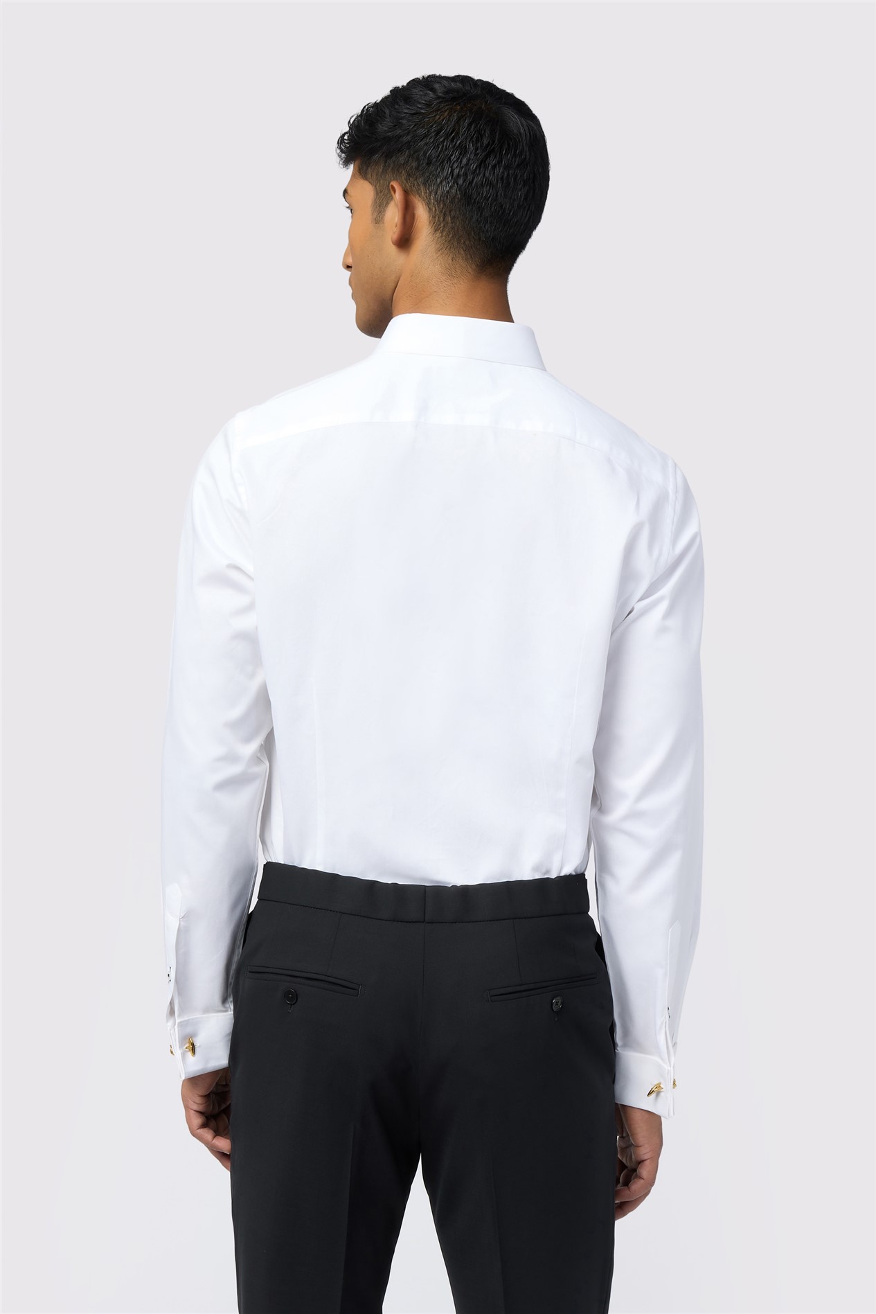  Slim Fit Ottila White Stretch Dress Shirt