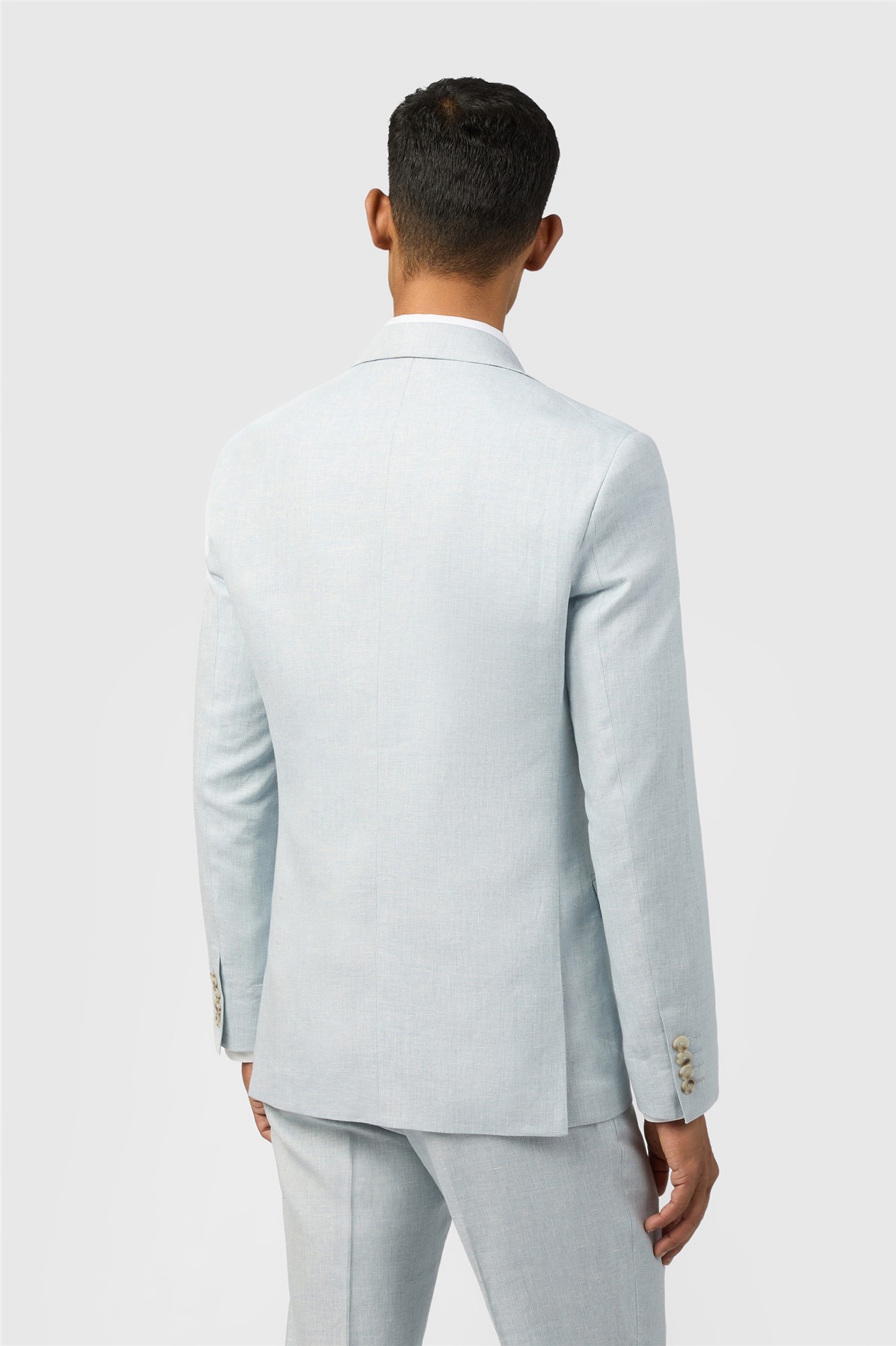 Ted Baker Slim Fit Hamlin Airforce Linen Jacket
