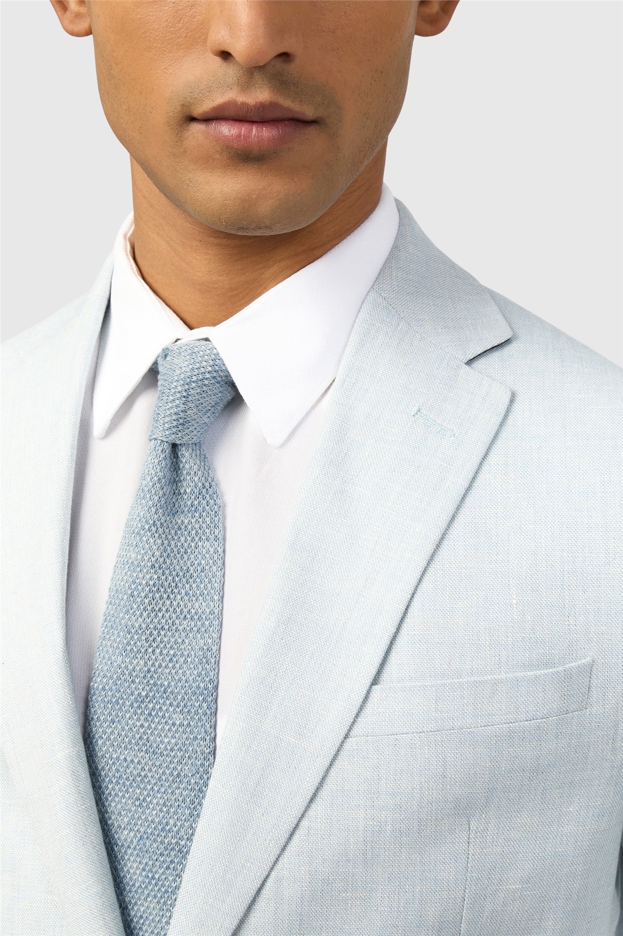 Ted Baker Slim Fit Hamlin Airforce Linen Jacket