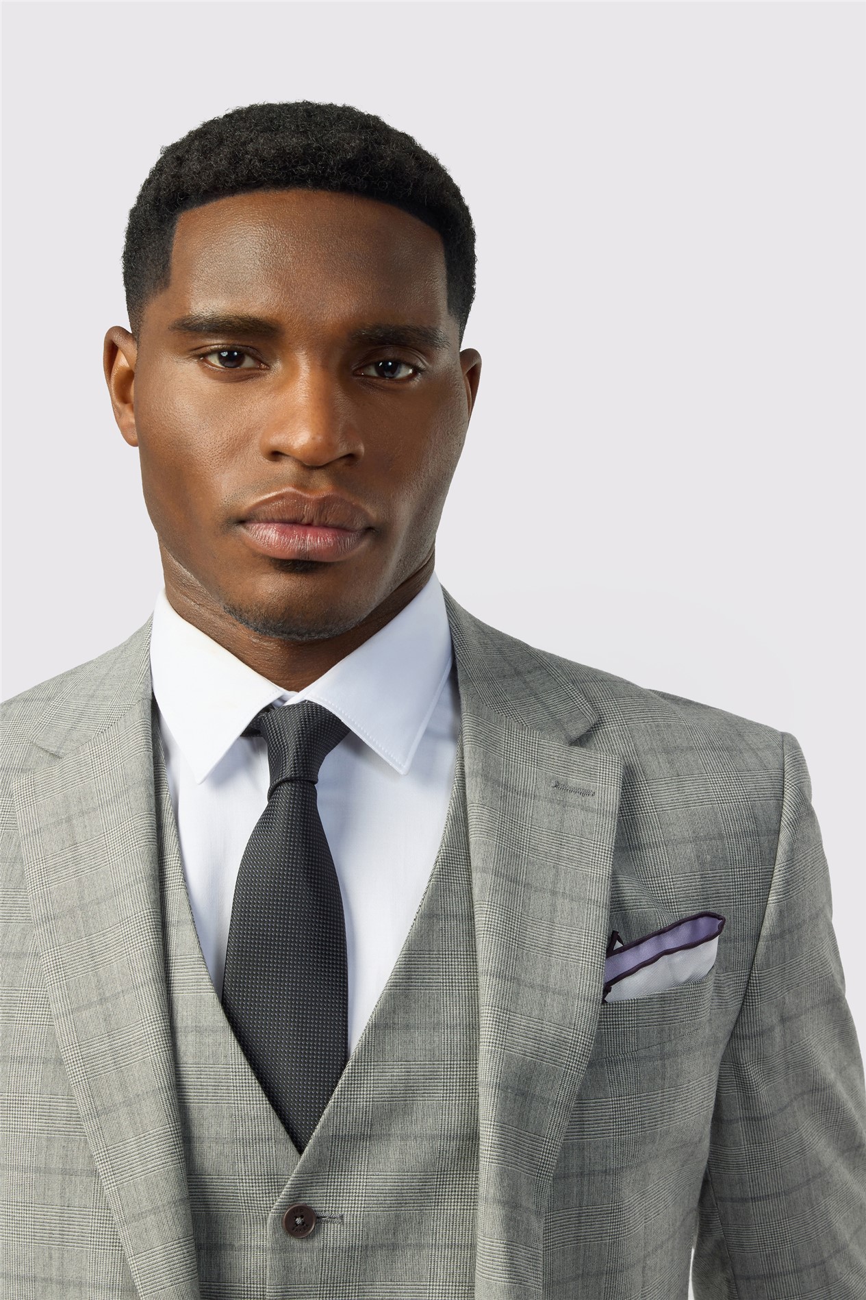 Ted Baker Slim Fit Grey Check Jacket
