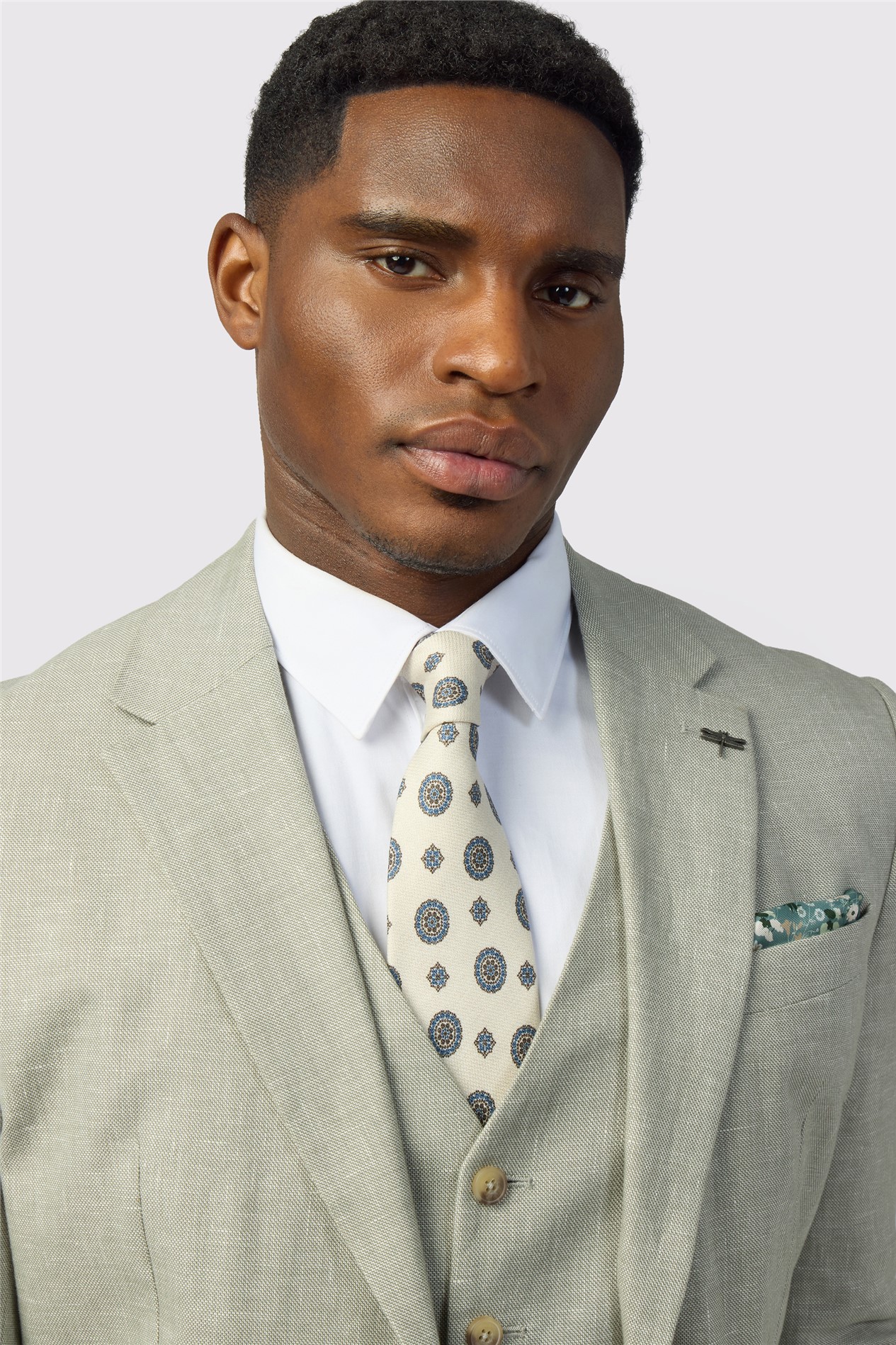 Ted Baker Tailored Fit Sage Linen Cotton Jacket