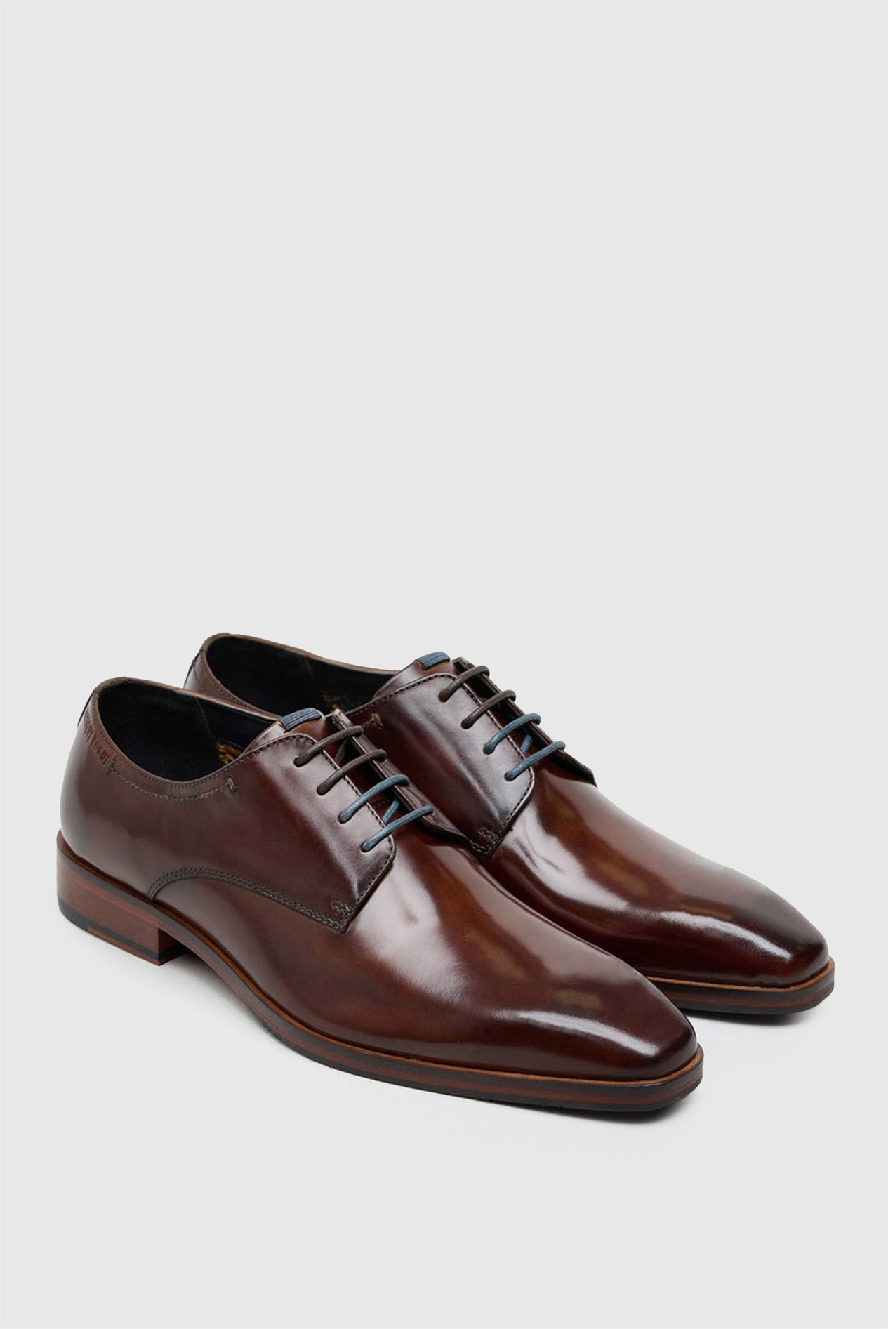 Antique Rogue Tommy Brown Leather Derby Shoe