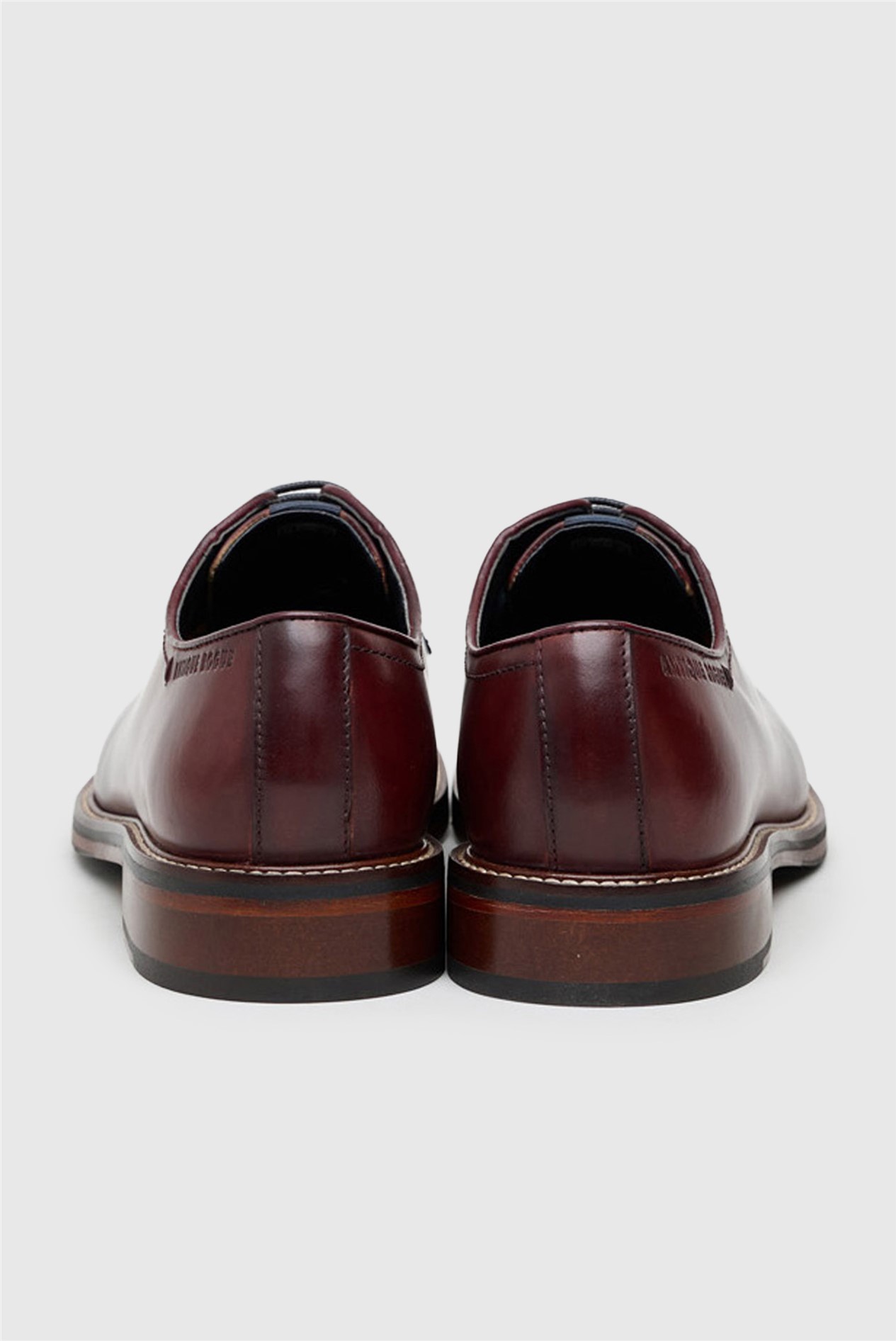 Antique Rogue Finn Burgundy Leather Derby Shoe