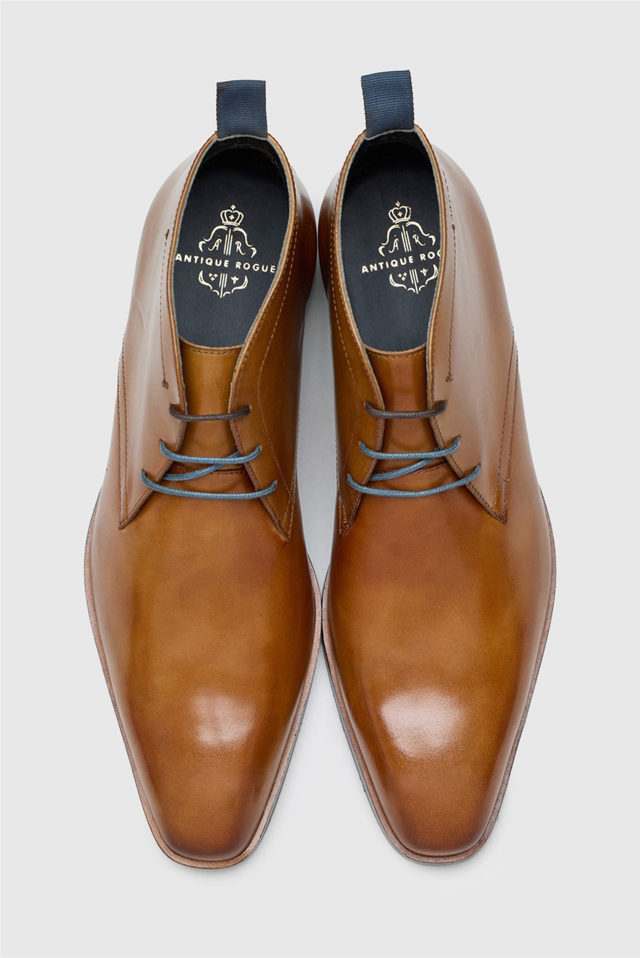 Antique Rogue Charlie Chukka Tan Leather Boot