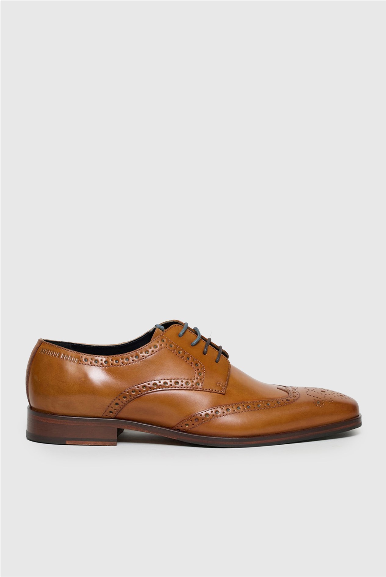 Antique Rogue Luca Tan Leather Brogues