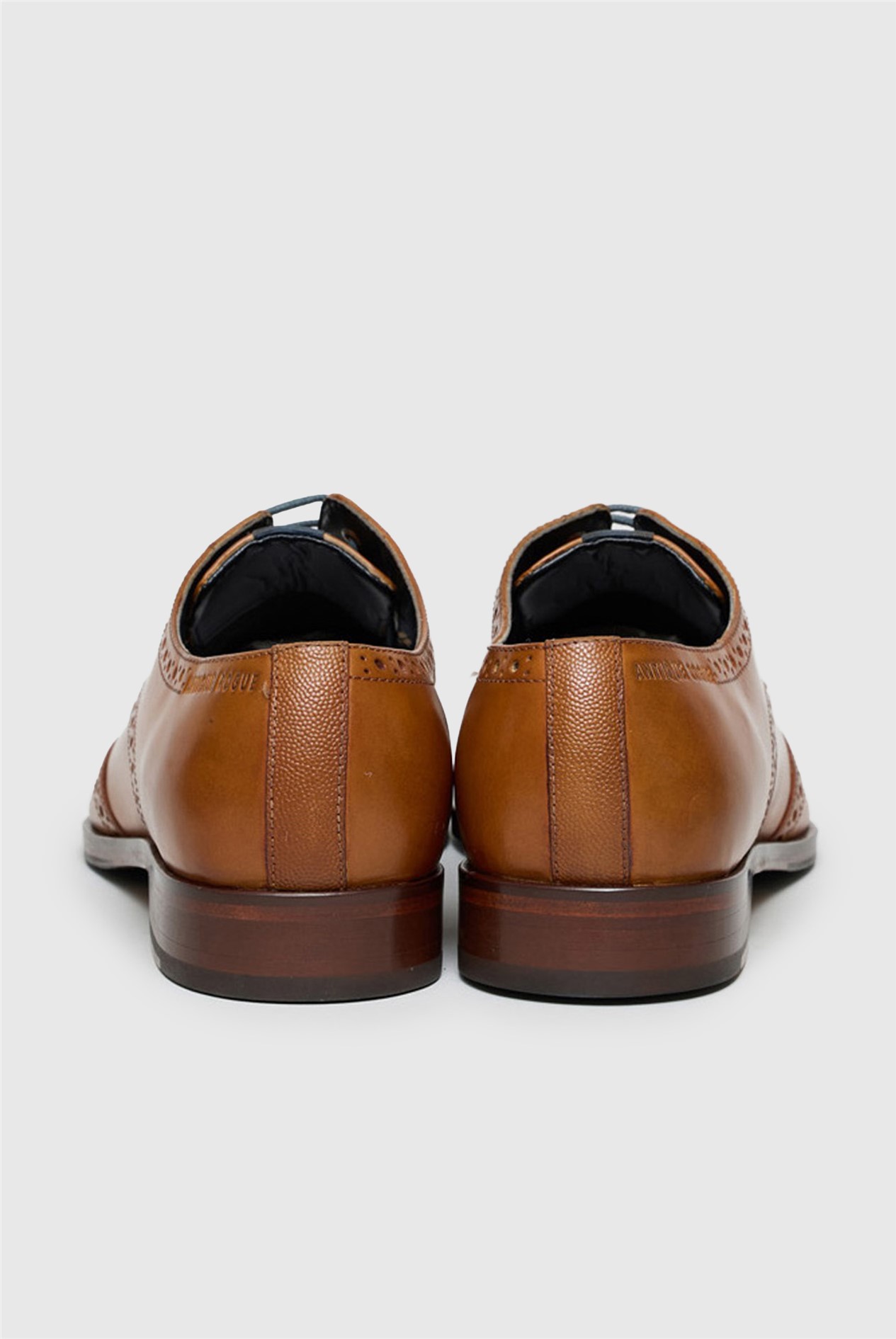 Antique Rogue Luca Tan Leather Brogues