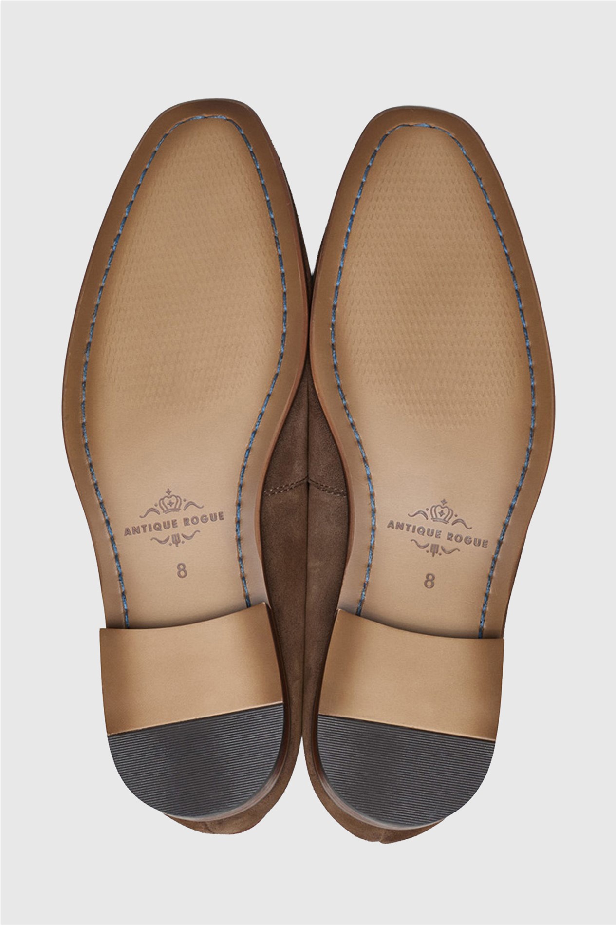 Antique Rogue Chester Stone Suede Tassel Loafer
