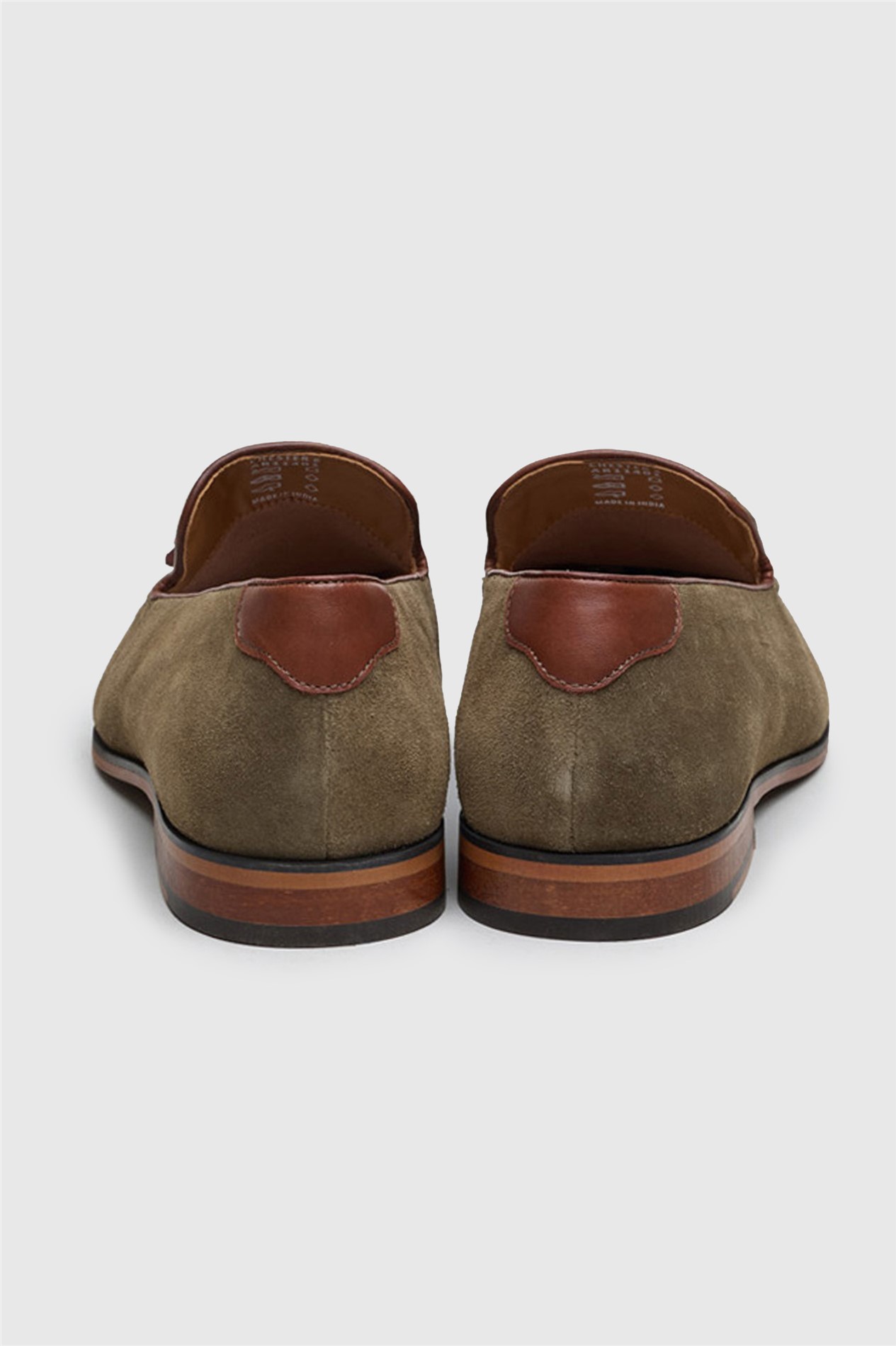 Antique Rogue Chester Olive Suede Tassel Loafer